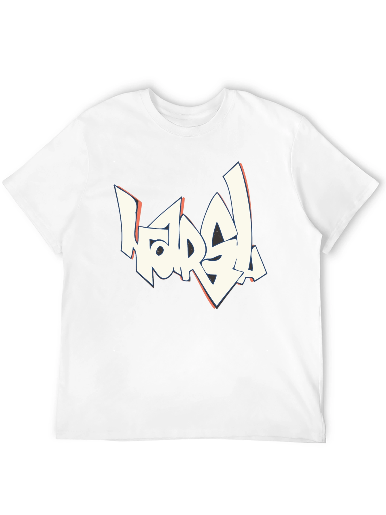 Black Bold Graphic Tee - "HORDA!" Design view 12