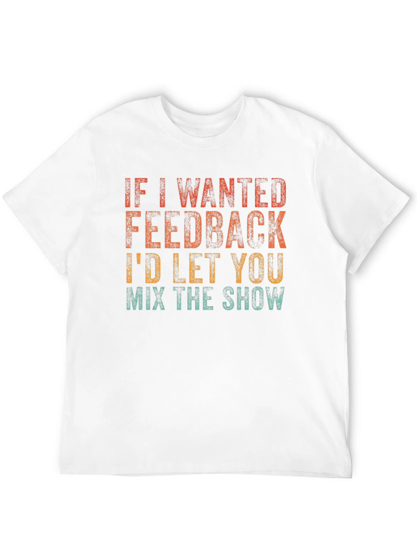 Black Feedback Mix Show Graphic T-Shirt view 12