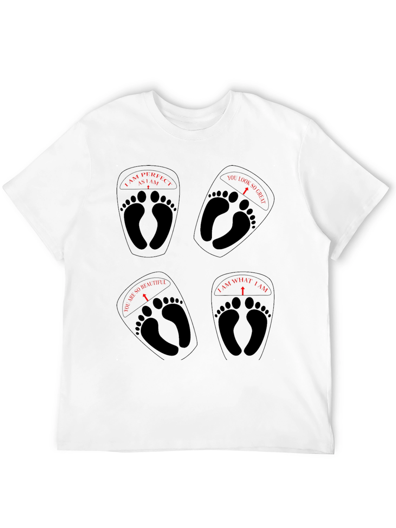 Black Body Positive T-Shirt view 12