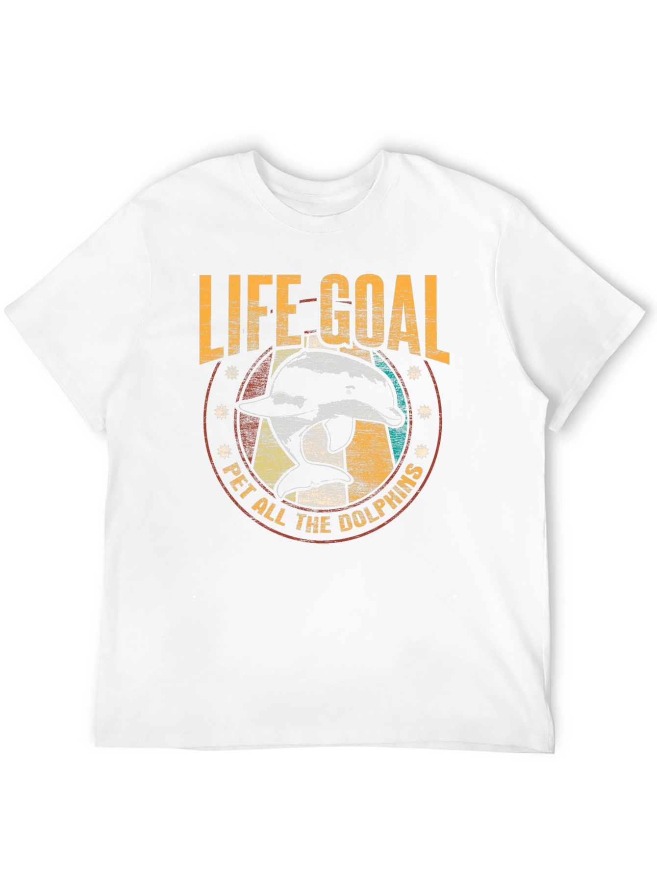 Black Life Goal Pet All The Dolphins T-Shirt view 12
