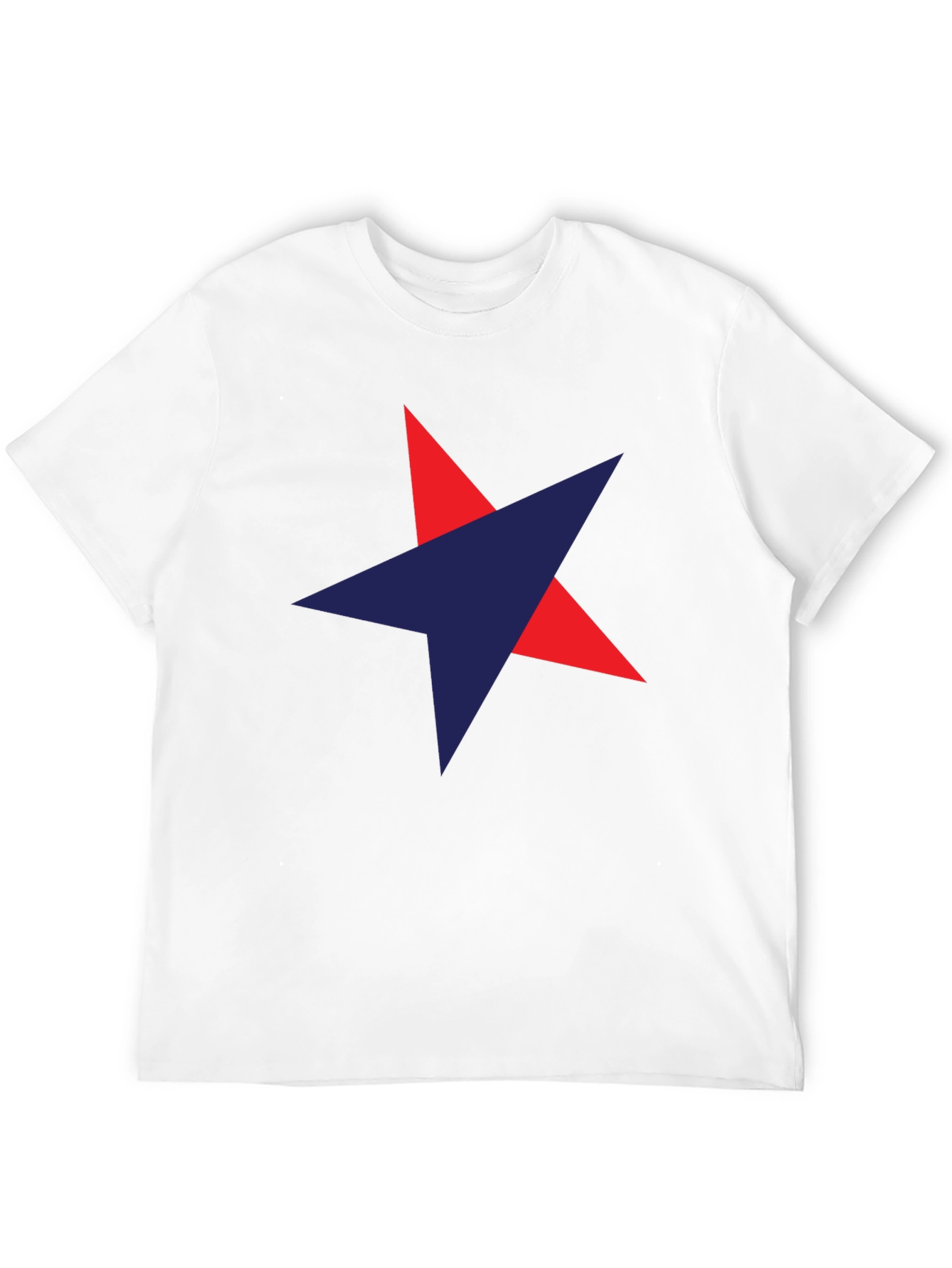 Black Star Graphic Men's Black T-Shirt view 12