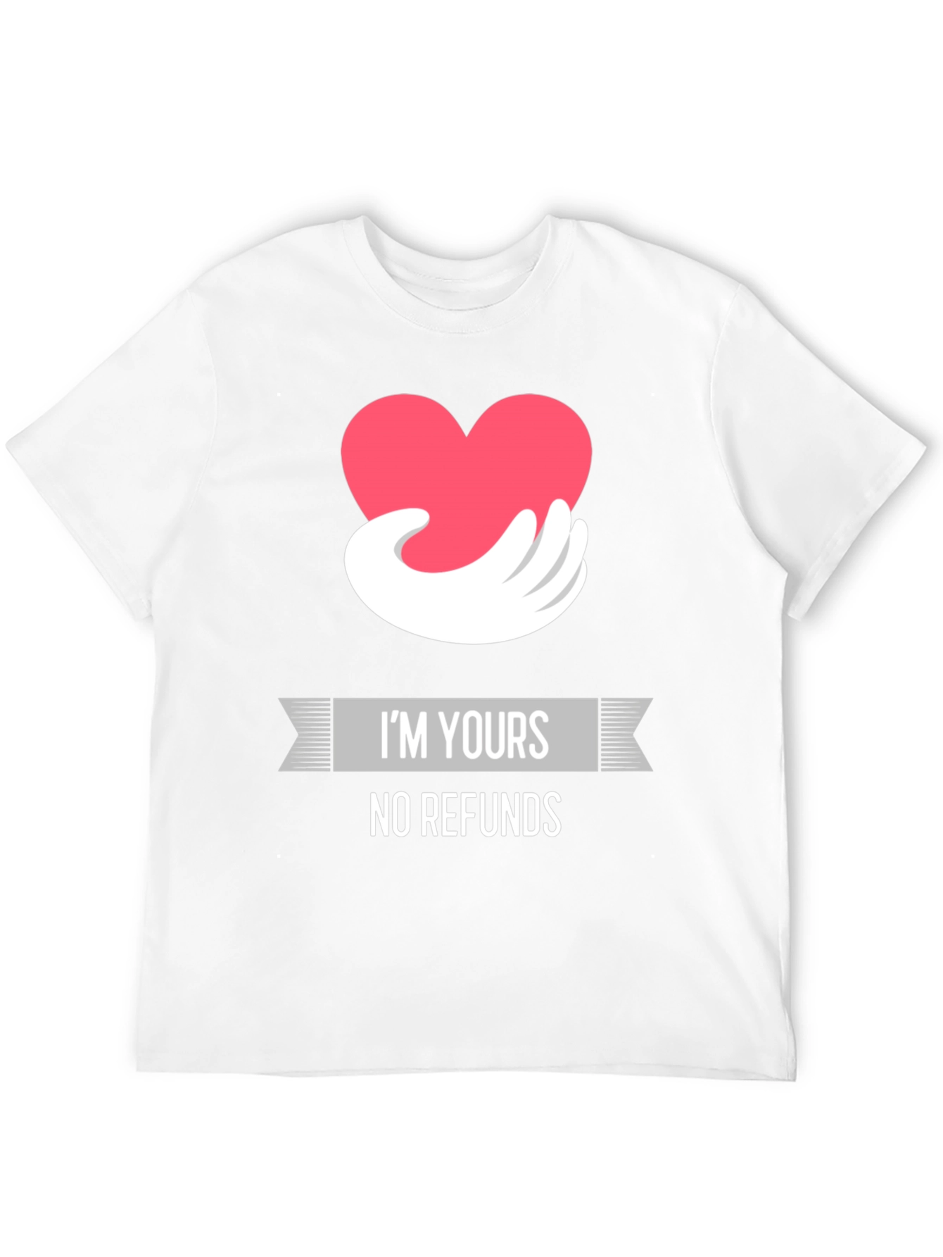 Black I'm Yours No Refunds Graphic Tee view 12