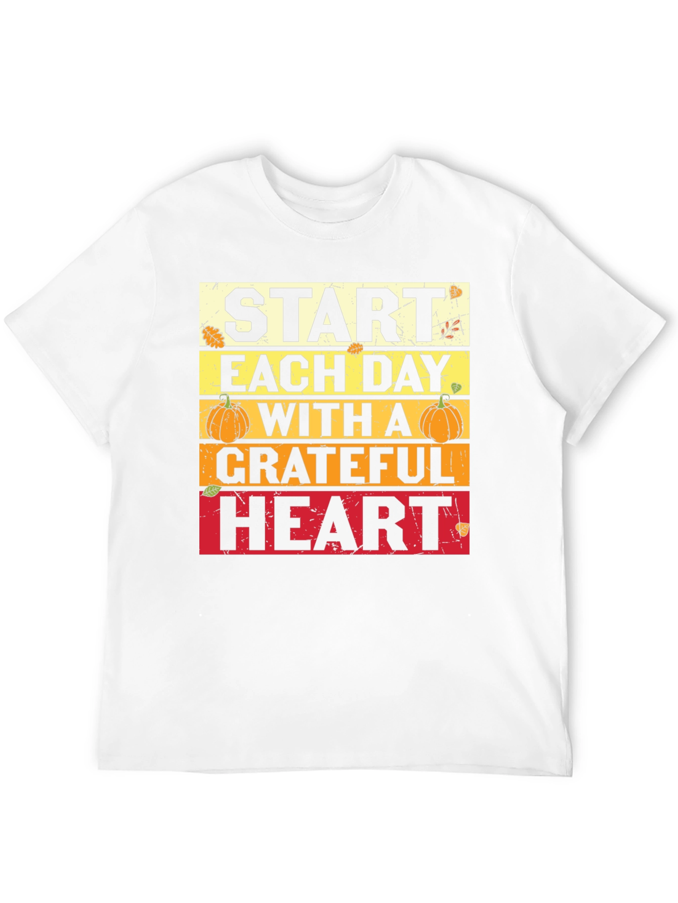 Black Grateful Heart Graphic Tee - Thanksgiving T-Shirt view 12