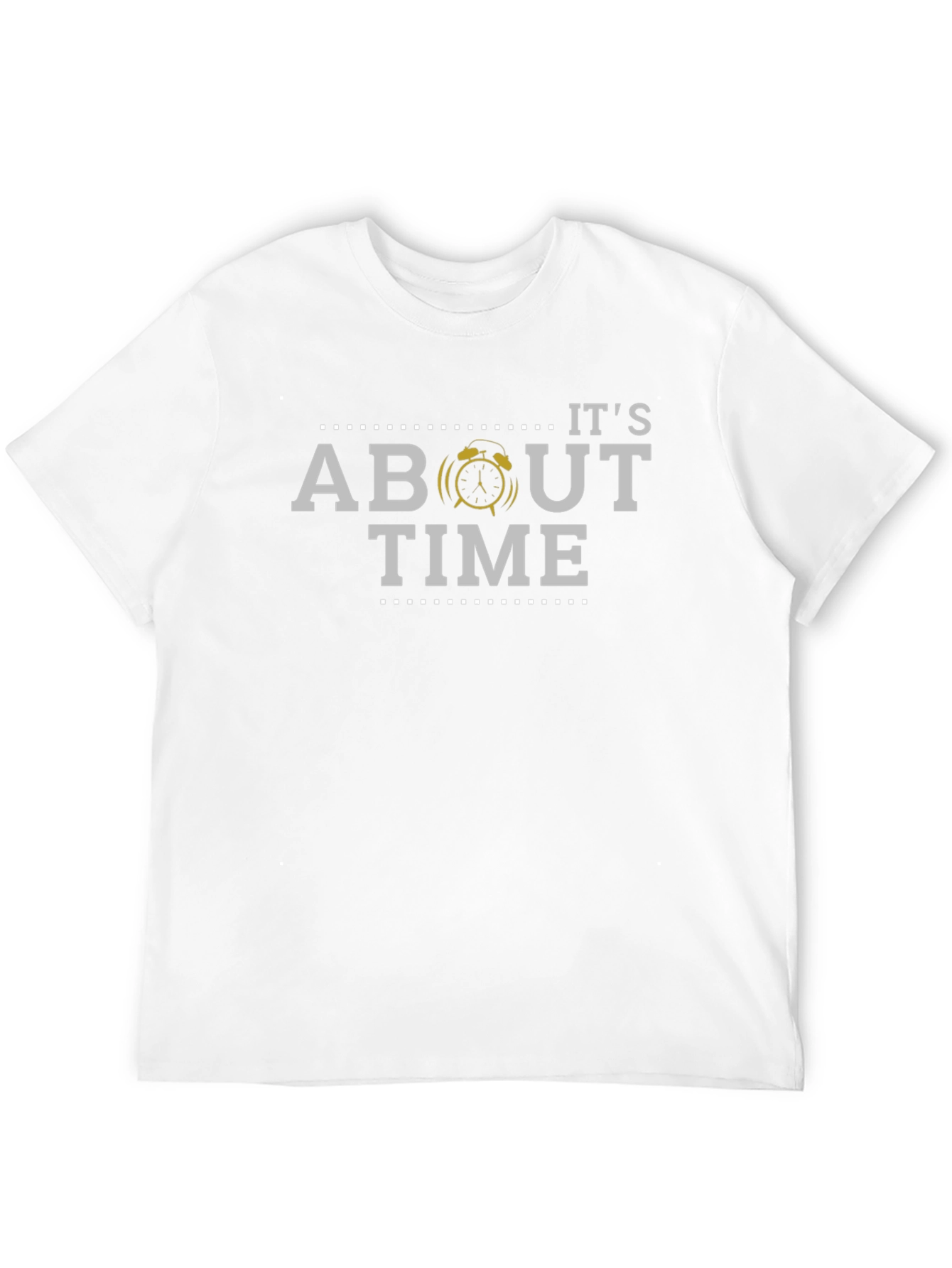 Black It's About Time Graphic Tee - Black Cotton Blend view 12