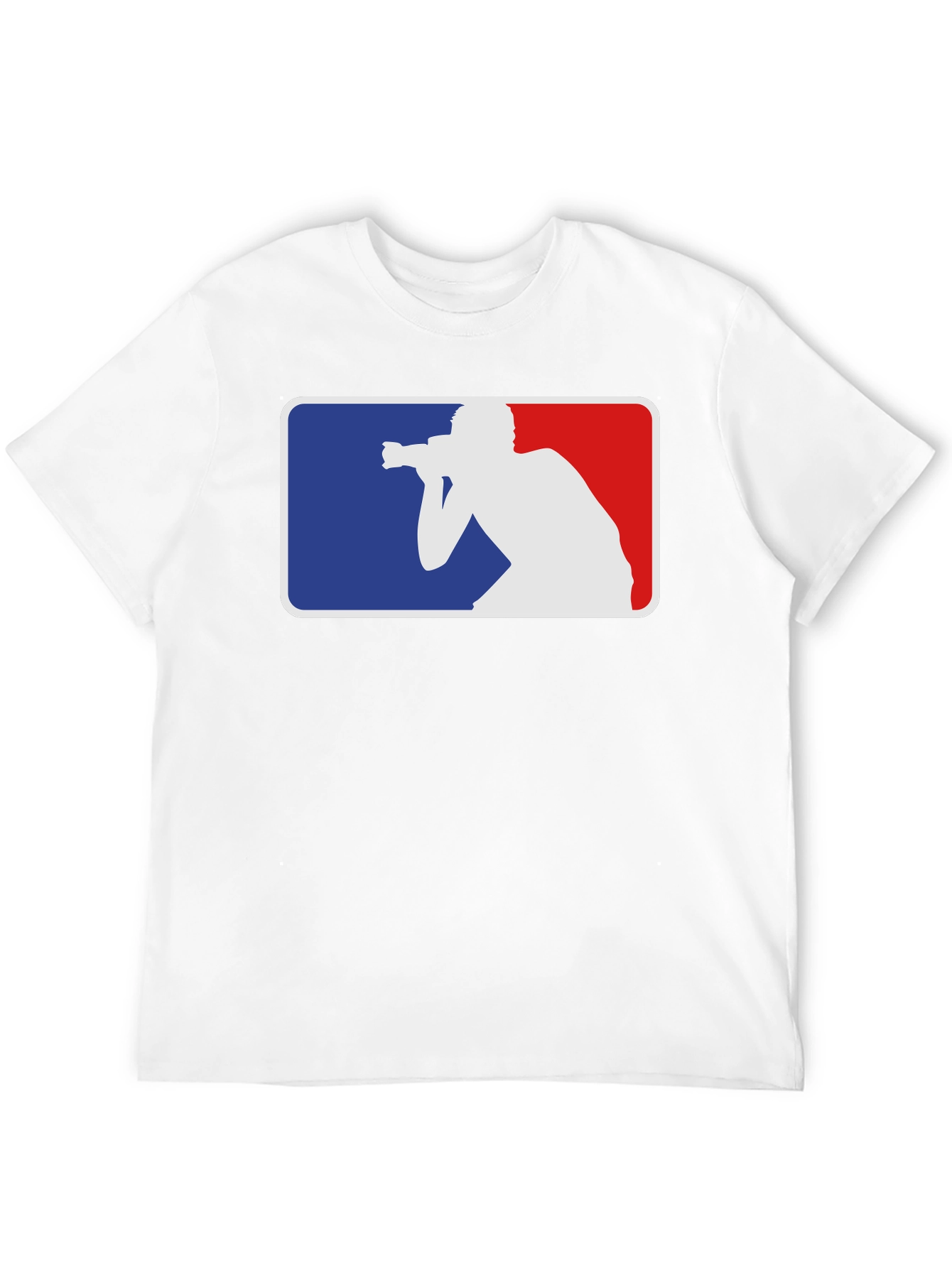 Black Photographer MLB Logo Style T-Shirt view 12