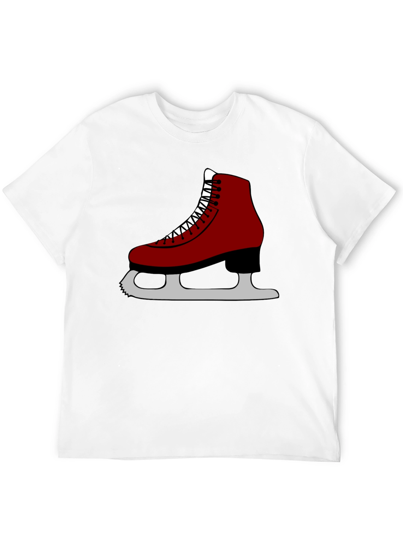 Black Skate Graphic T-Shirt, Black, Unisex view 12