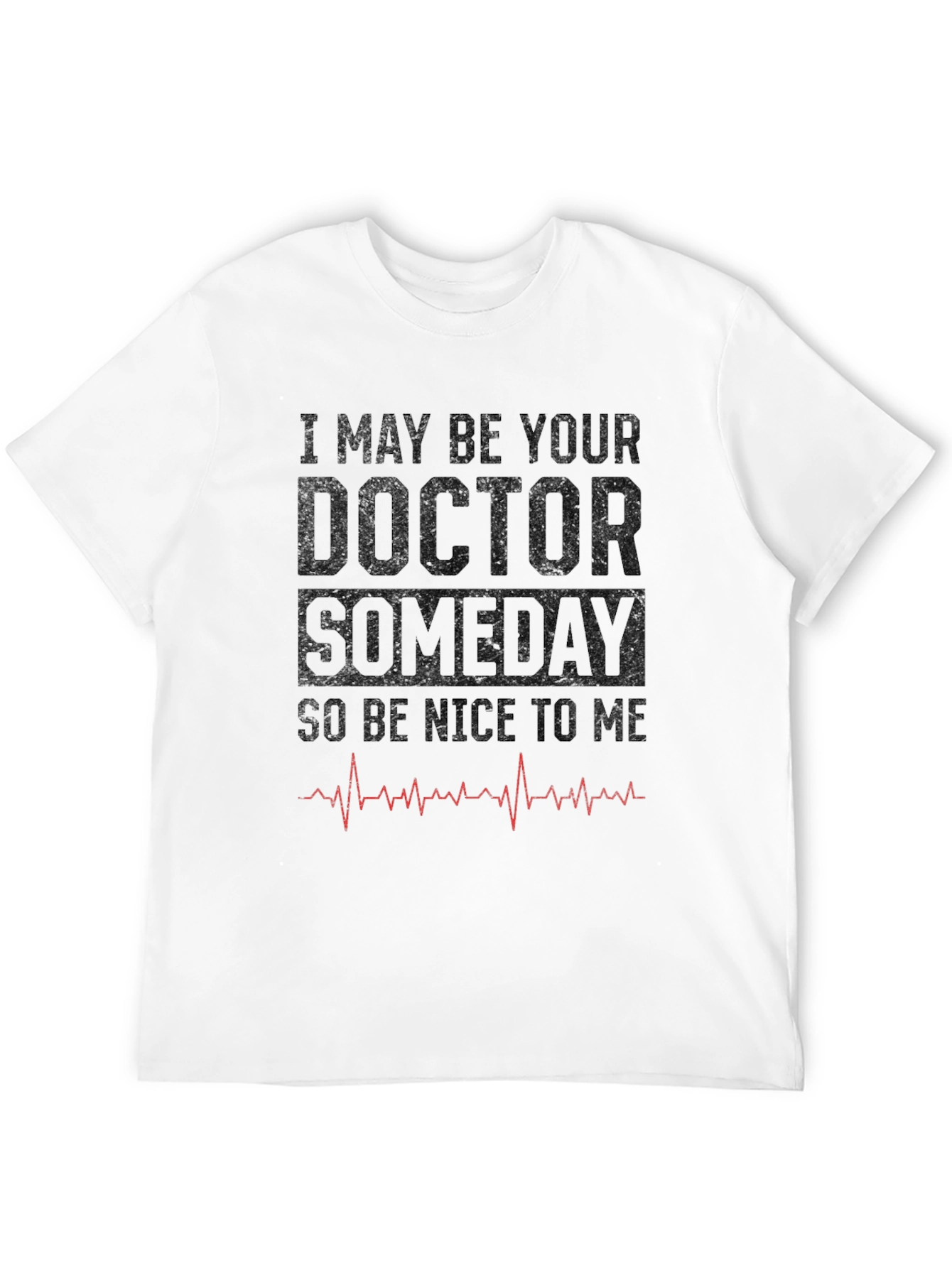 Black Future Doctor T-Shirt - Be Nice to Me! view 12