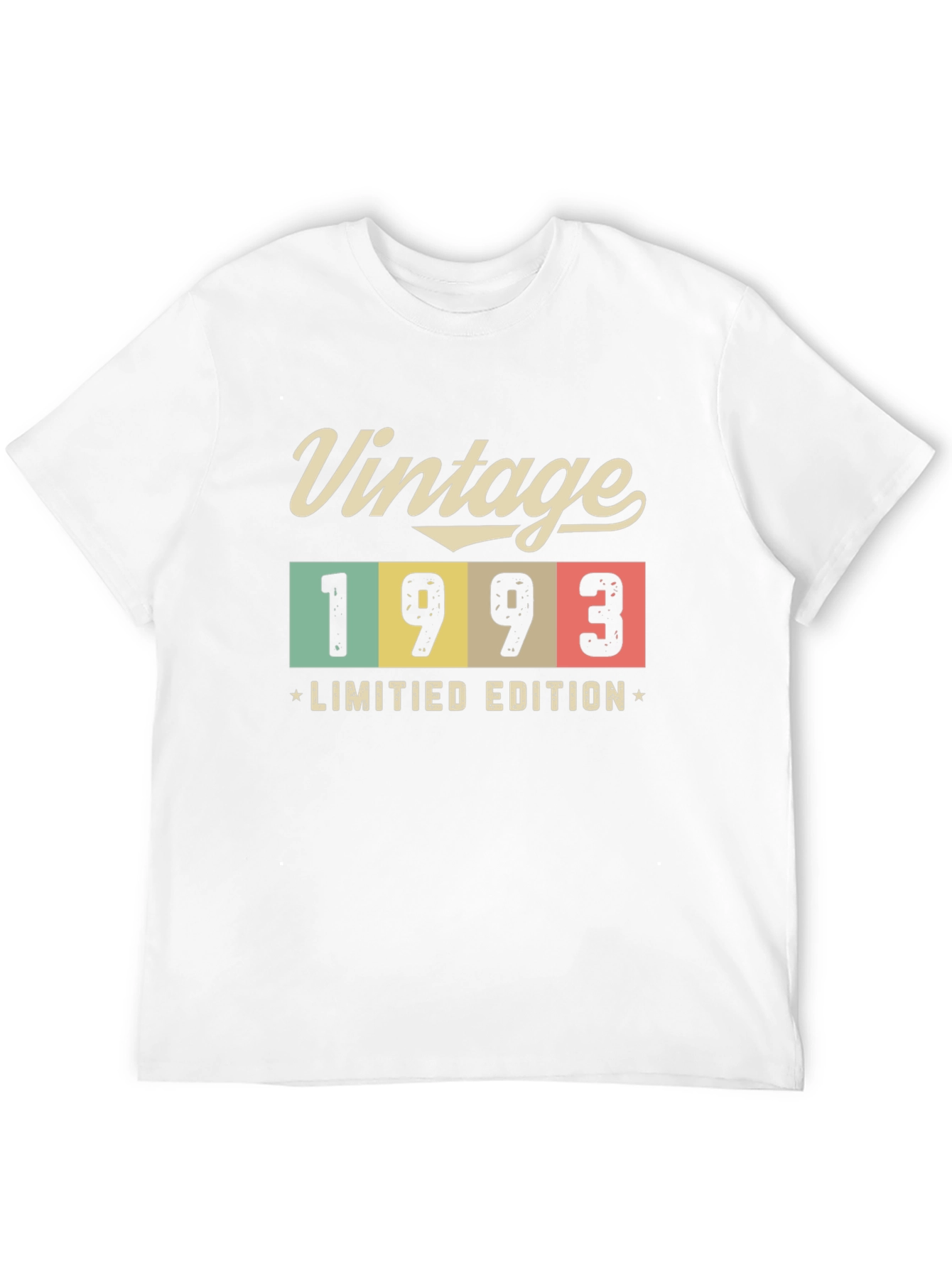 Black Vintage 1993 Limited Edition T-Shirt view 12