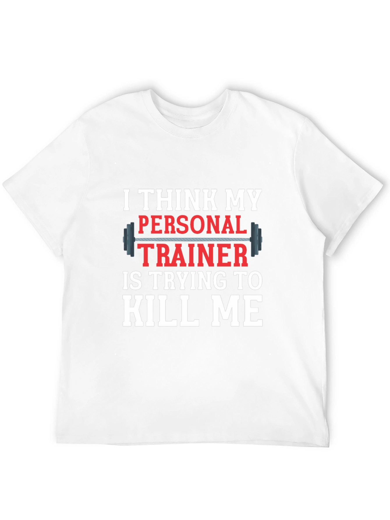 Black Funny Personal Trainer Gym T-Shirt view 12