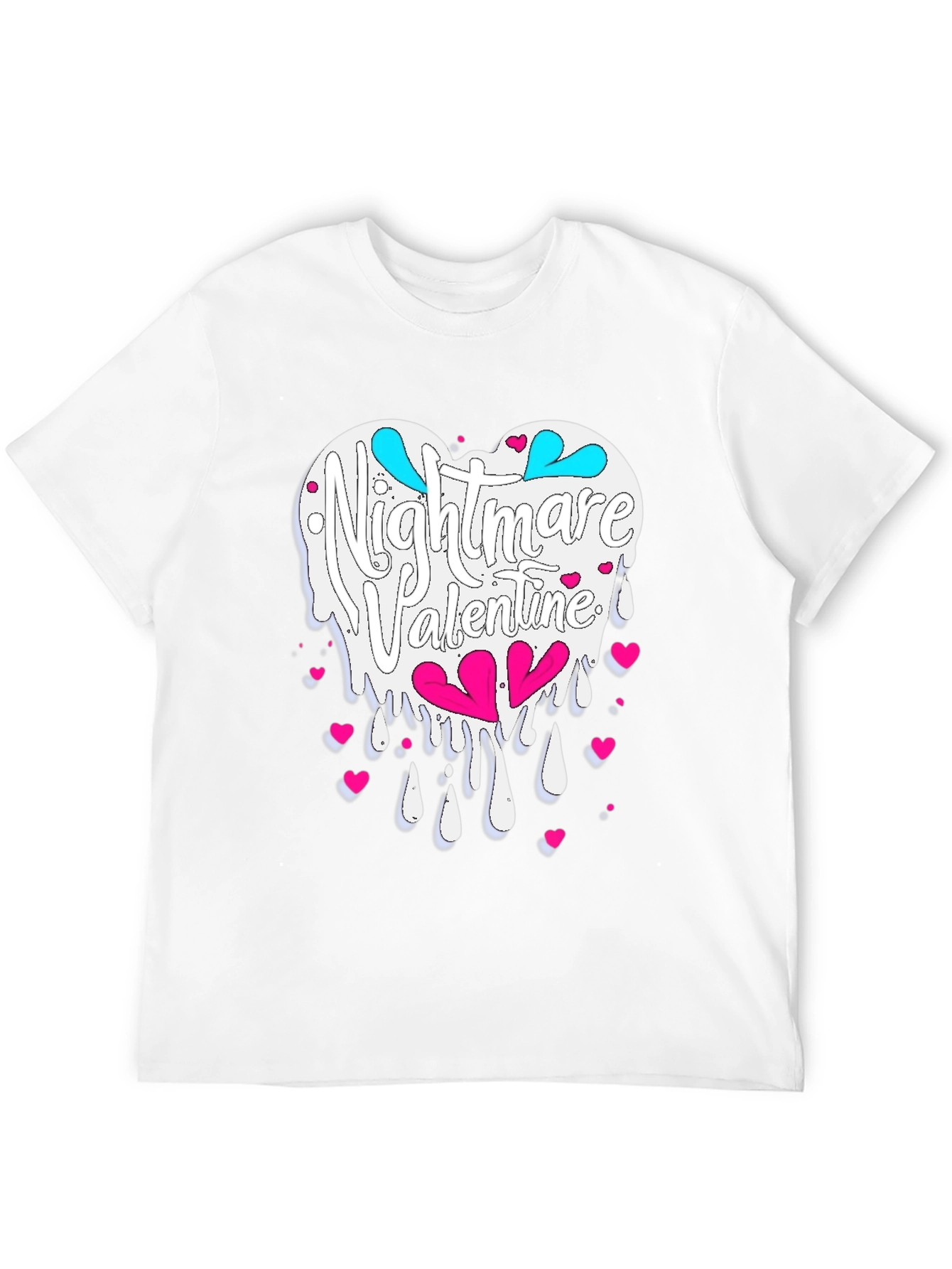 Black Nightmare Valentine T-Shirt view 12