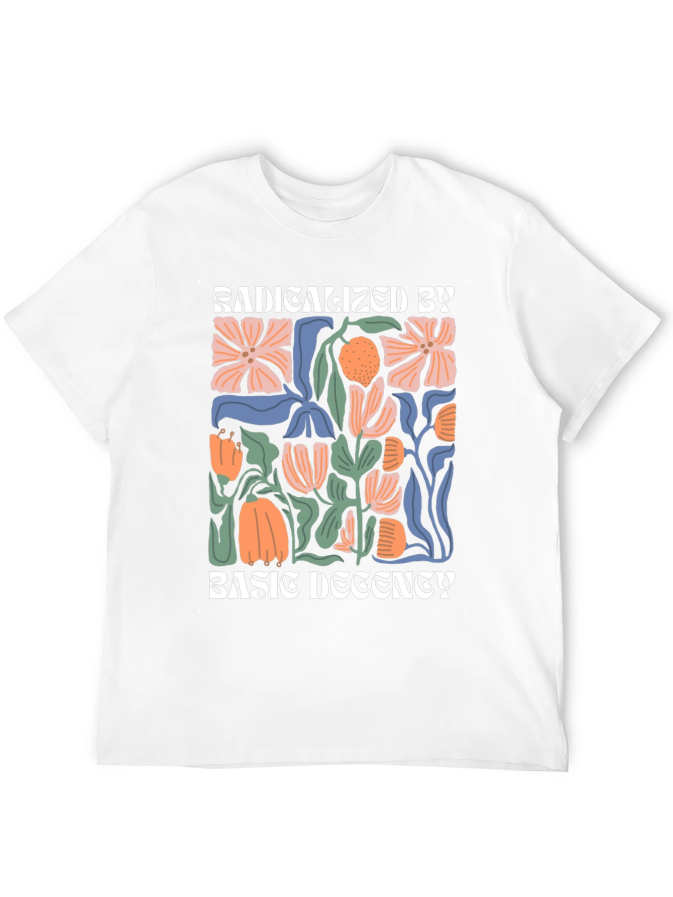 Radicalized By Basic Decency Graphic Tee - 12