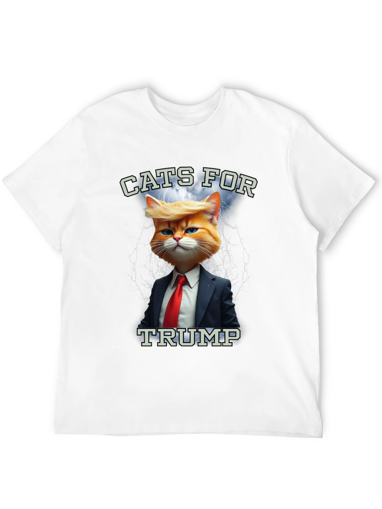 Black Cats for Trump T-Shirt view 12