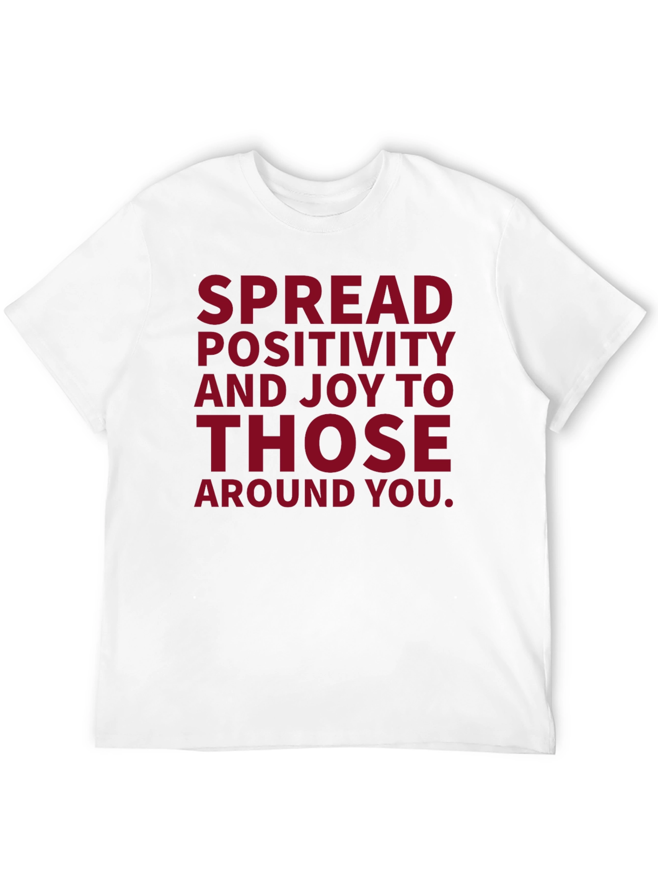 Black Spread Positivity Graphic T-Shirt - Black view 12