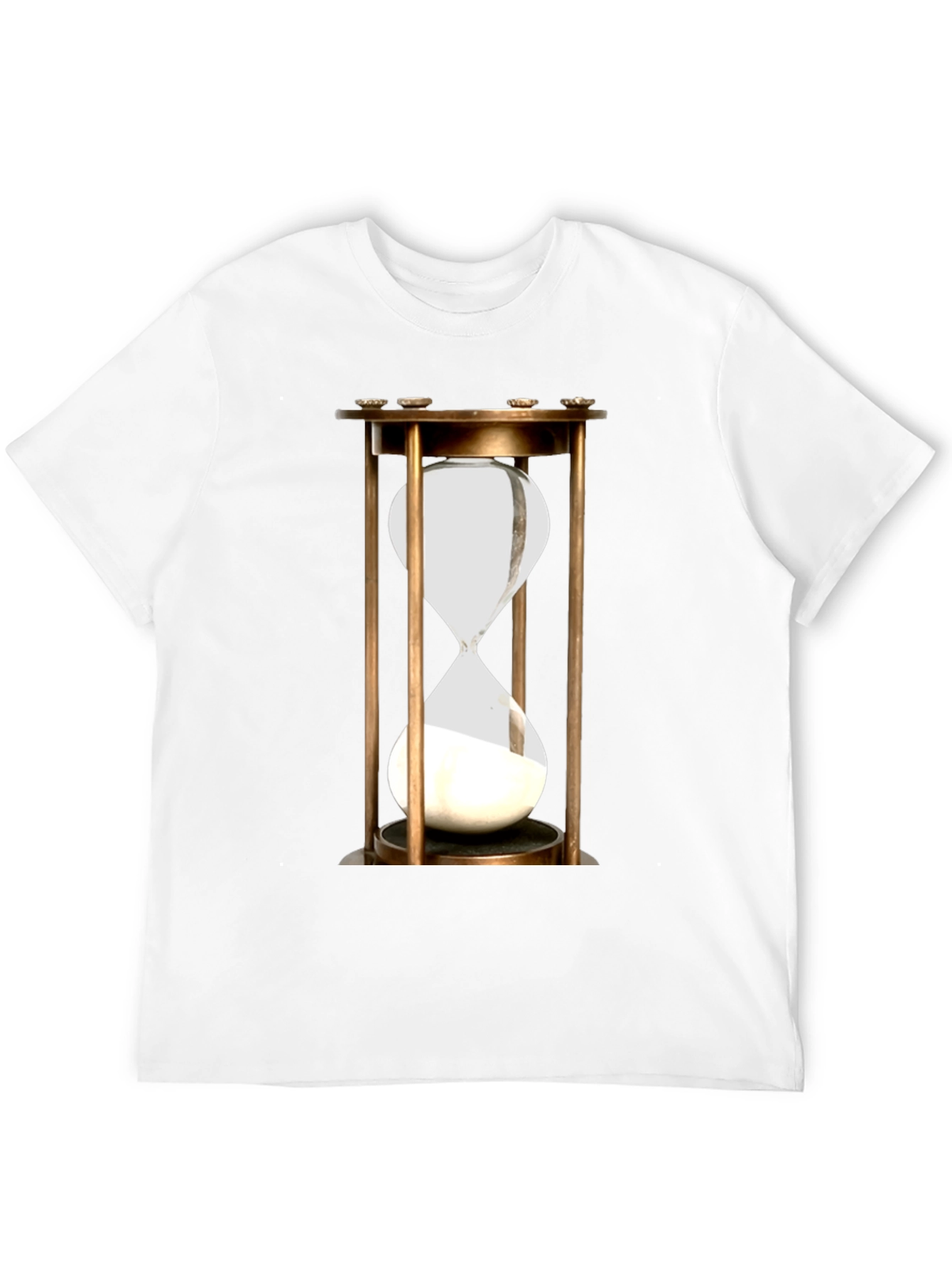 Black Hourglass Graphic T-Shirt - Timeless Style view 12