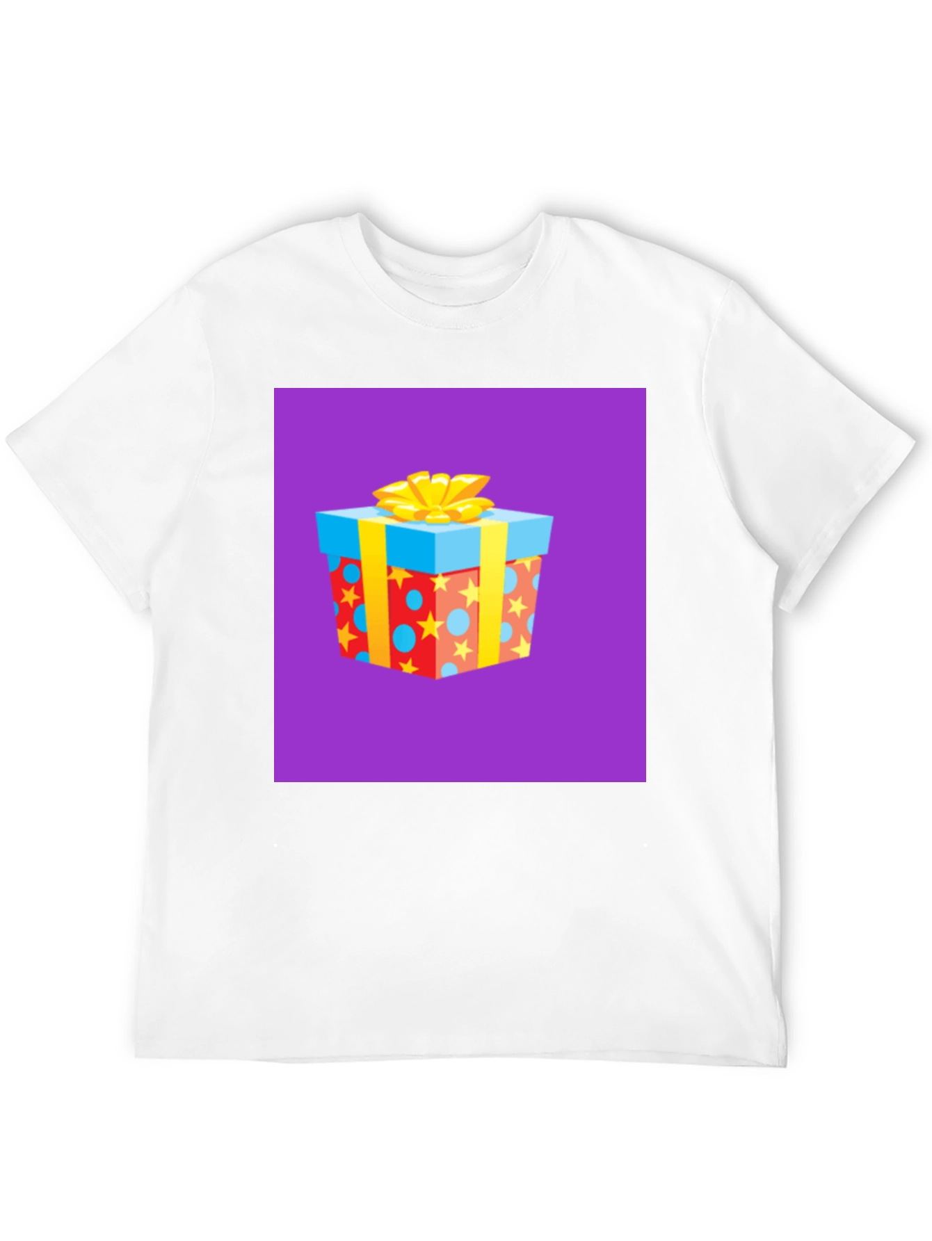 Black Festive Gift Box Graphic Tee view 12