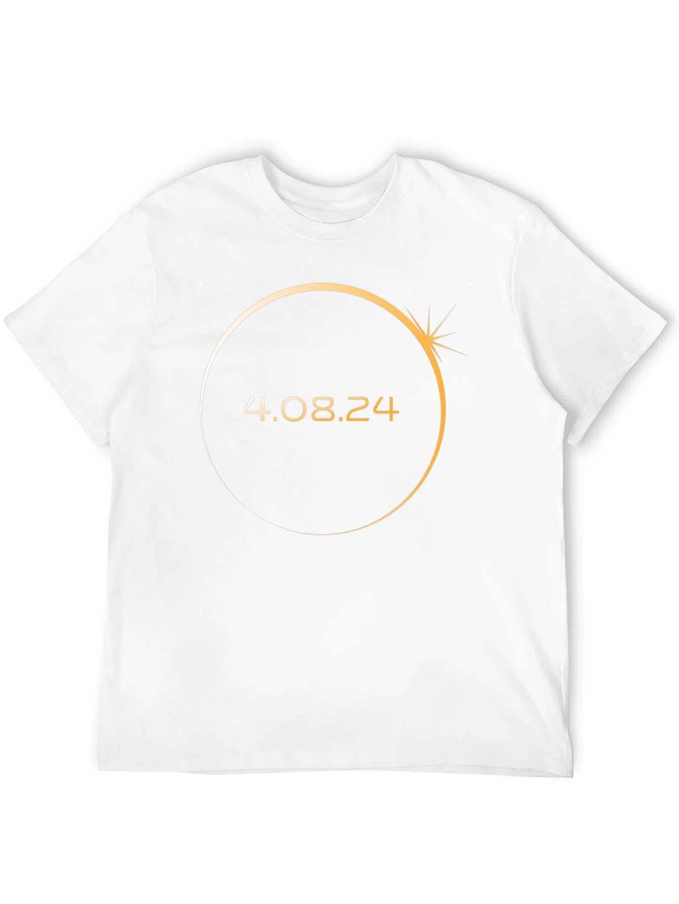 Black Total Solar Eclipse 2024 T-Shirt view 12