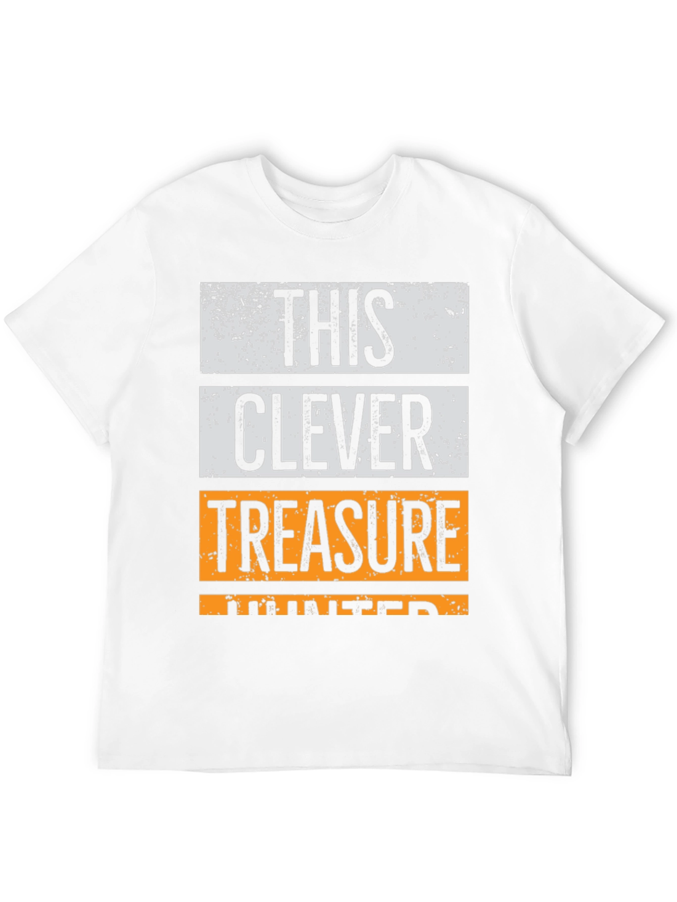 Black This Clever Treasure Hunter Black T-Shirt view 12