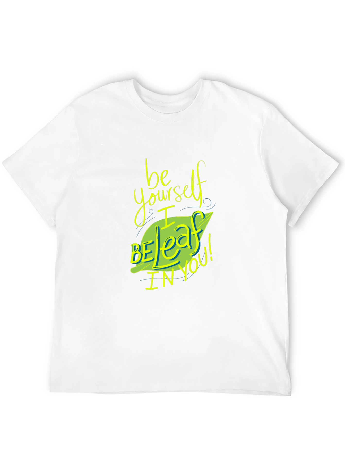 Black Be Yourself I Beleaff In You T-Shirt view 12