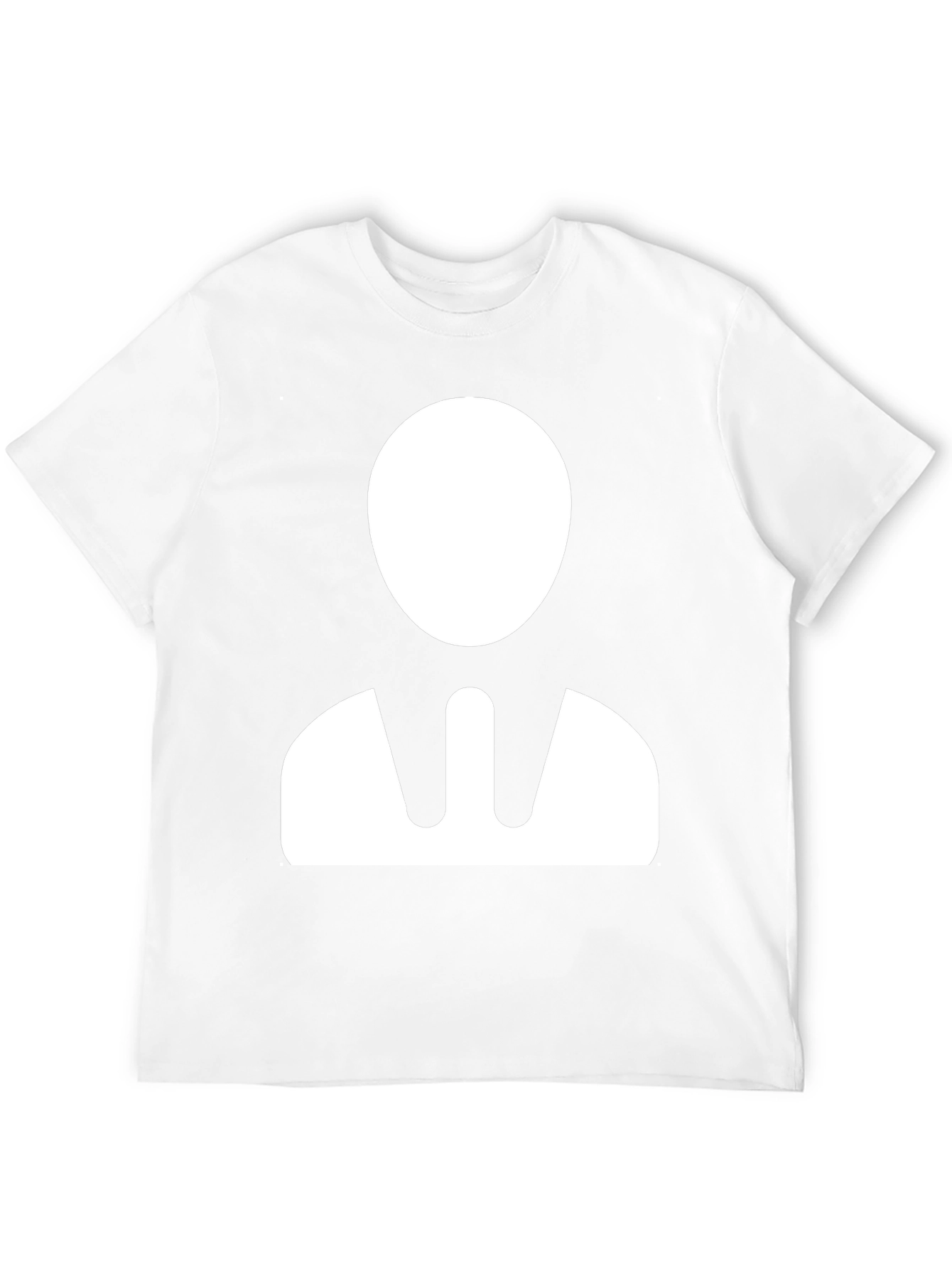 Black Minimalist Business Man Graphic T-Shirt view 12