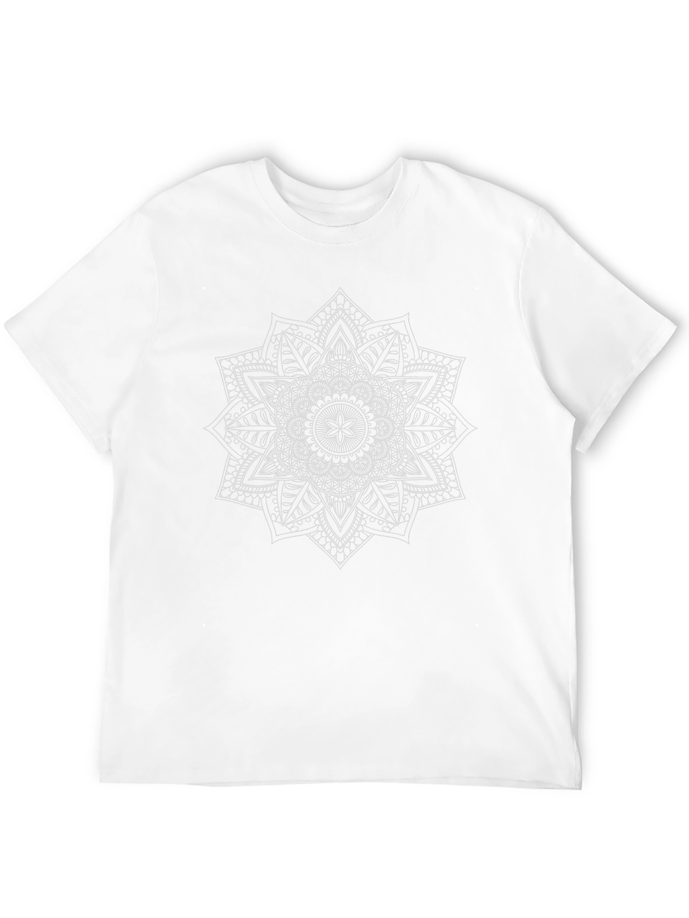 Black Mandala Graphic Black T-Shirt view 12