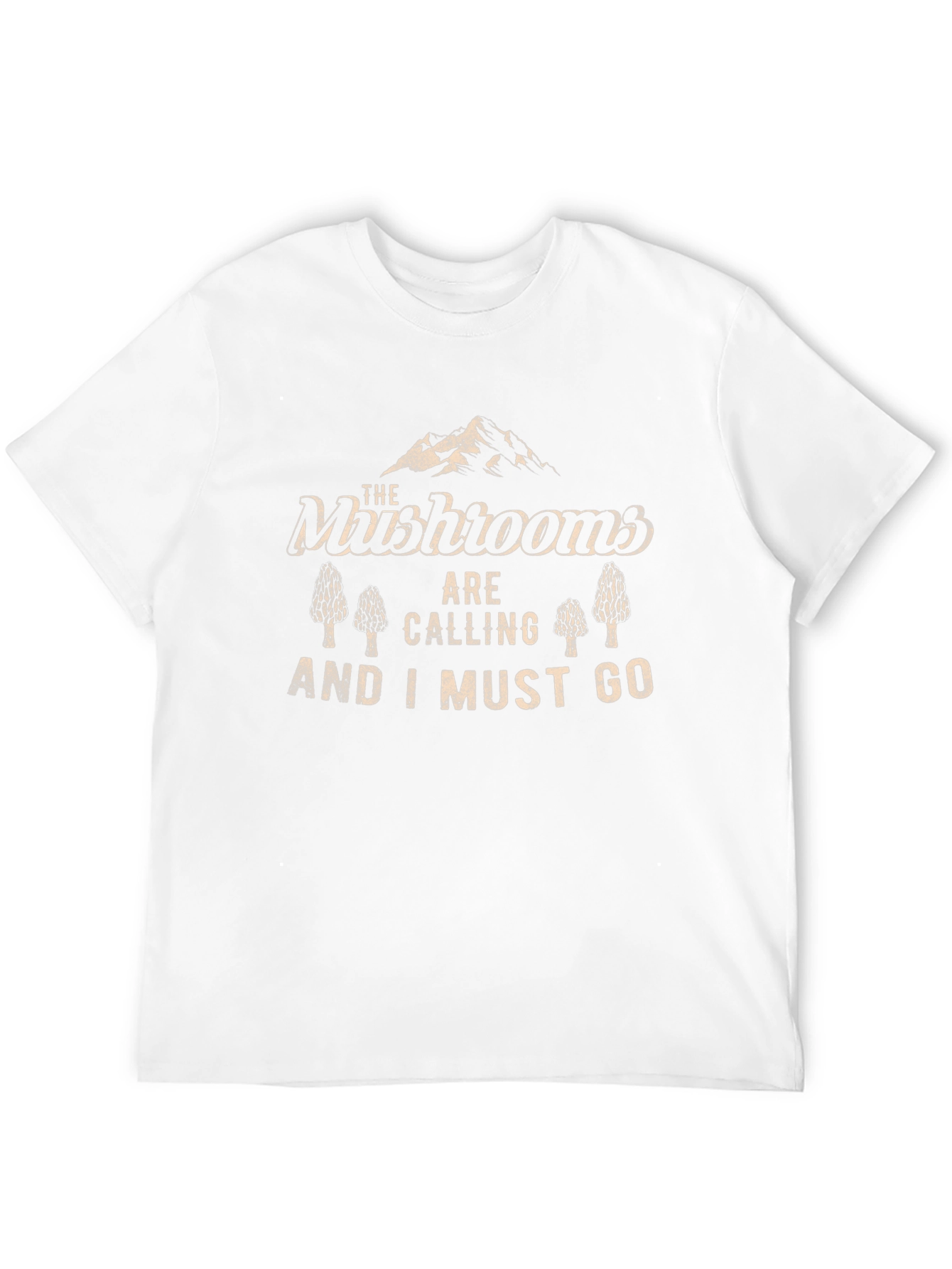 Mushroom Lover's T-Shirt: "The Mushrooms are Calling" - 12