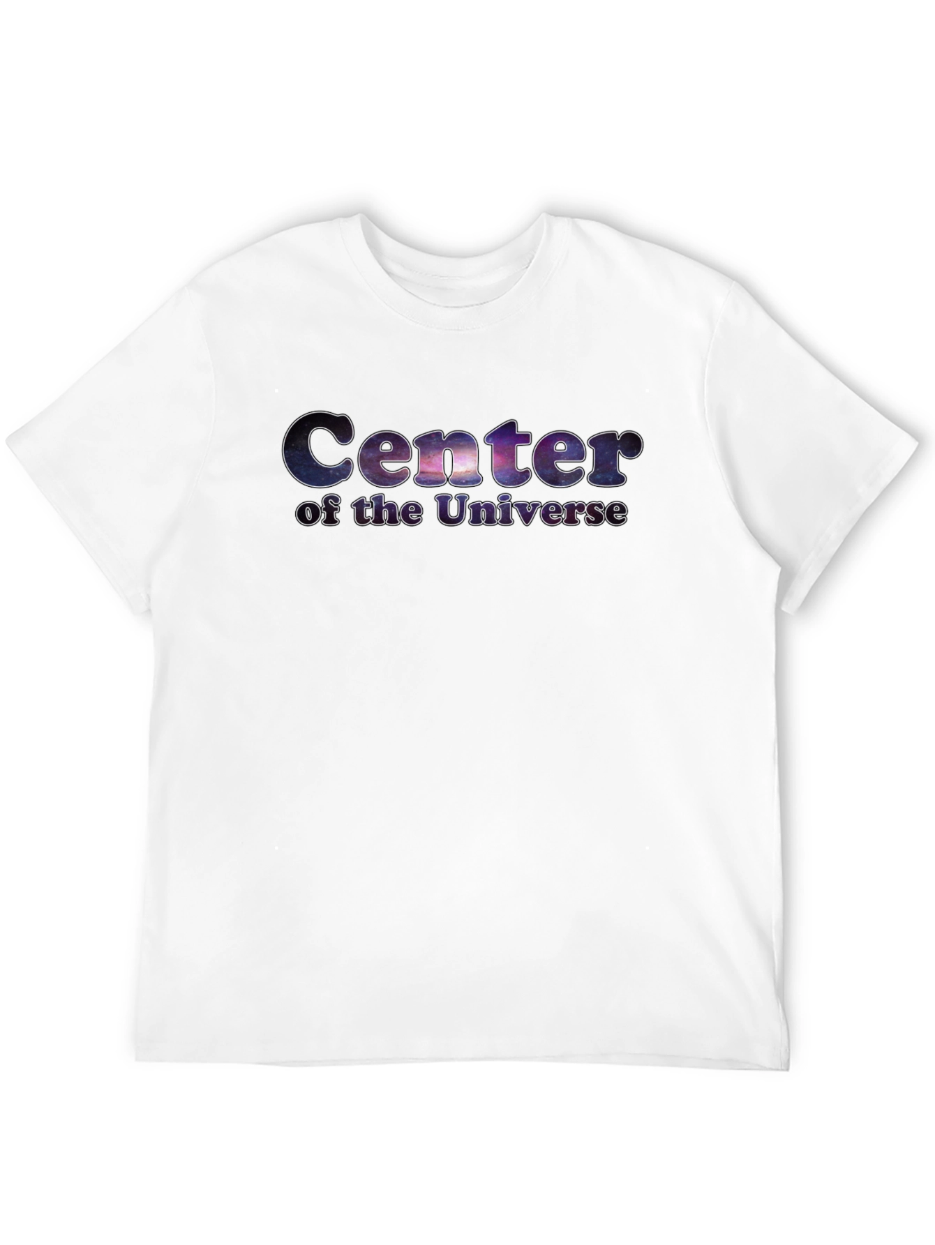 Black Center of the Universe Graphic Tee view 12