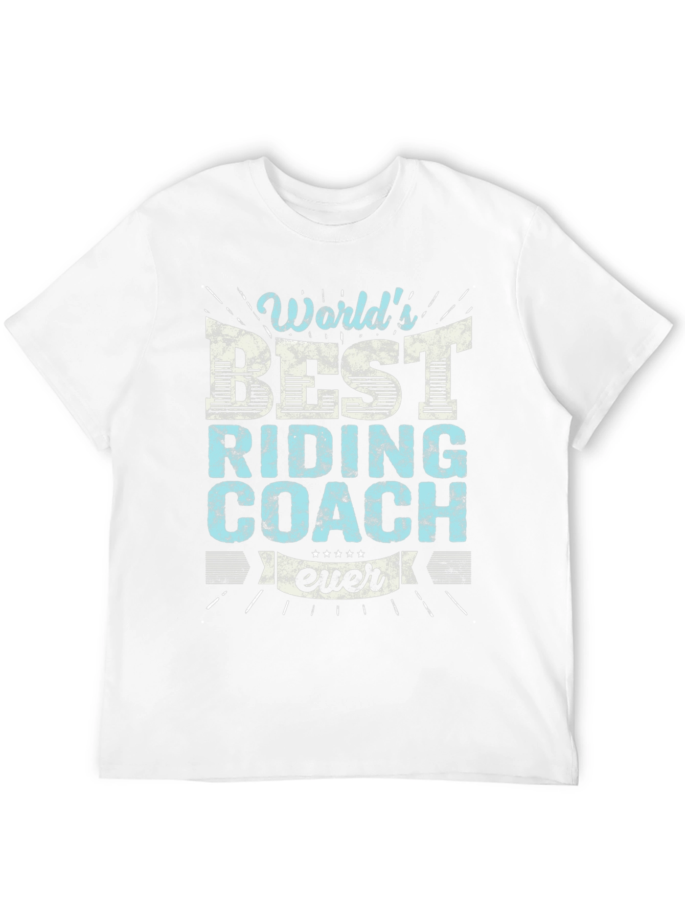 Black World's Best Riding Coach Ever T-Shirt view 12