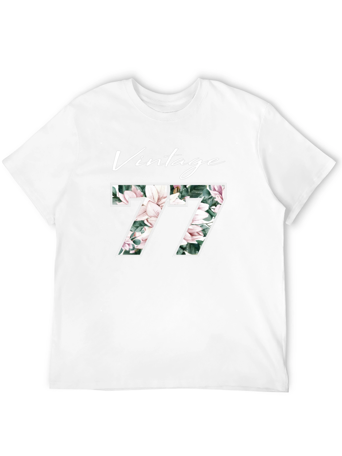 Black Vintage 77 Floral T-Shirt view 12