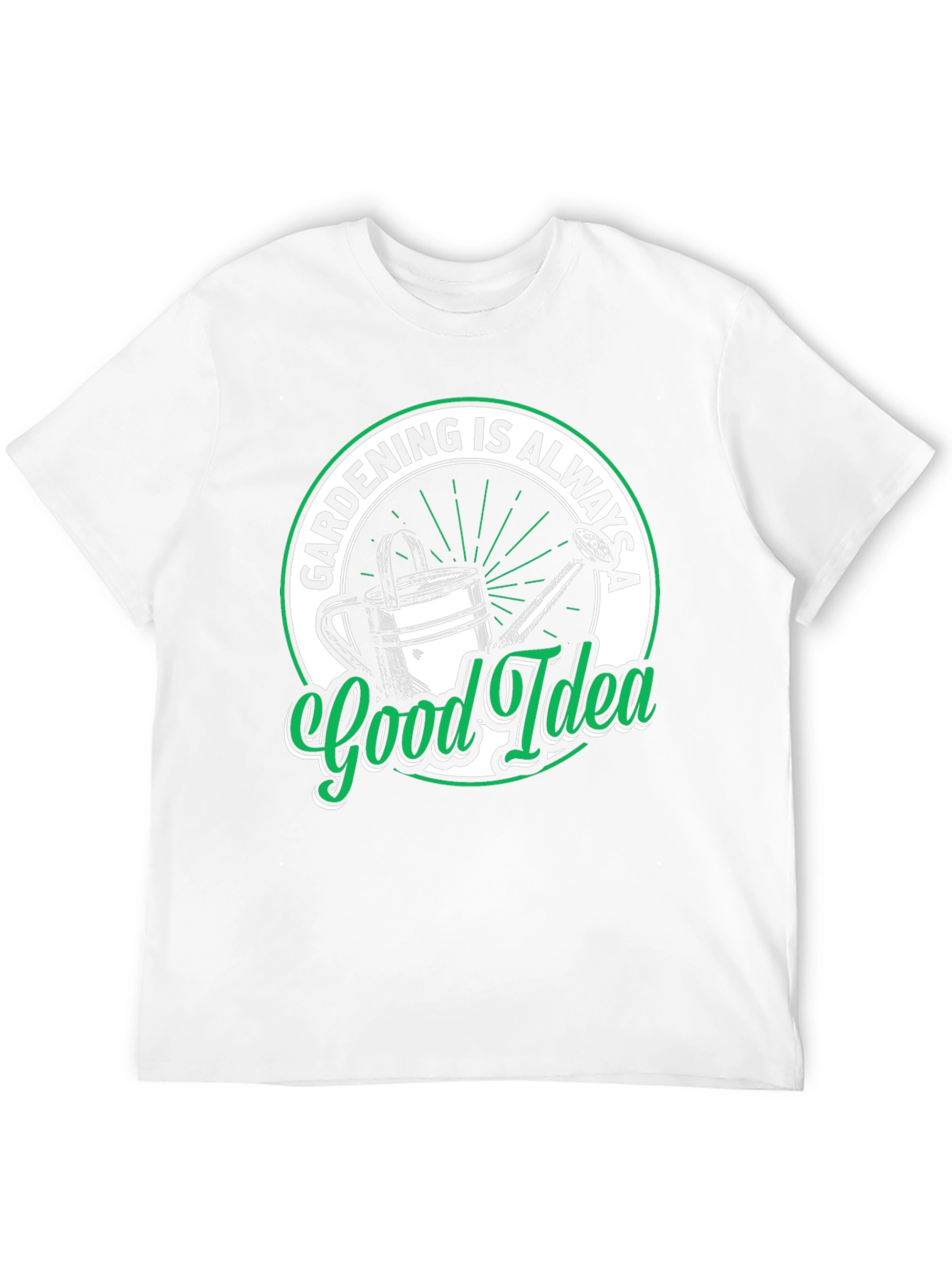Black Gardening is Always a Good Idea T-Shirt view 12