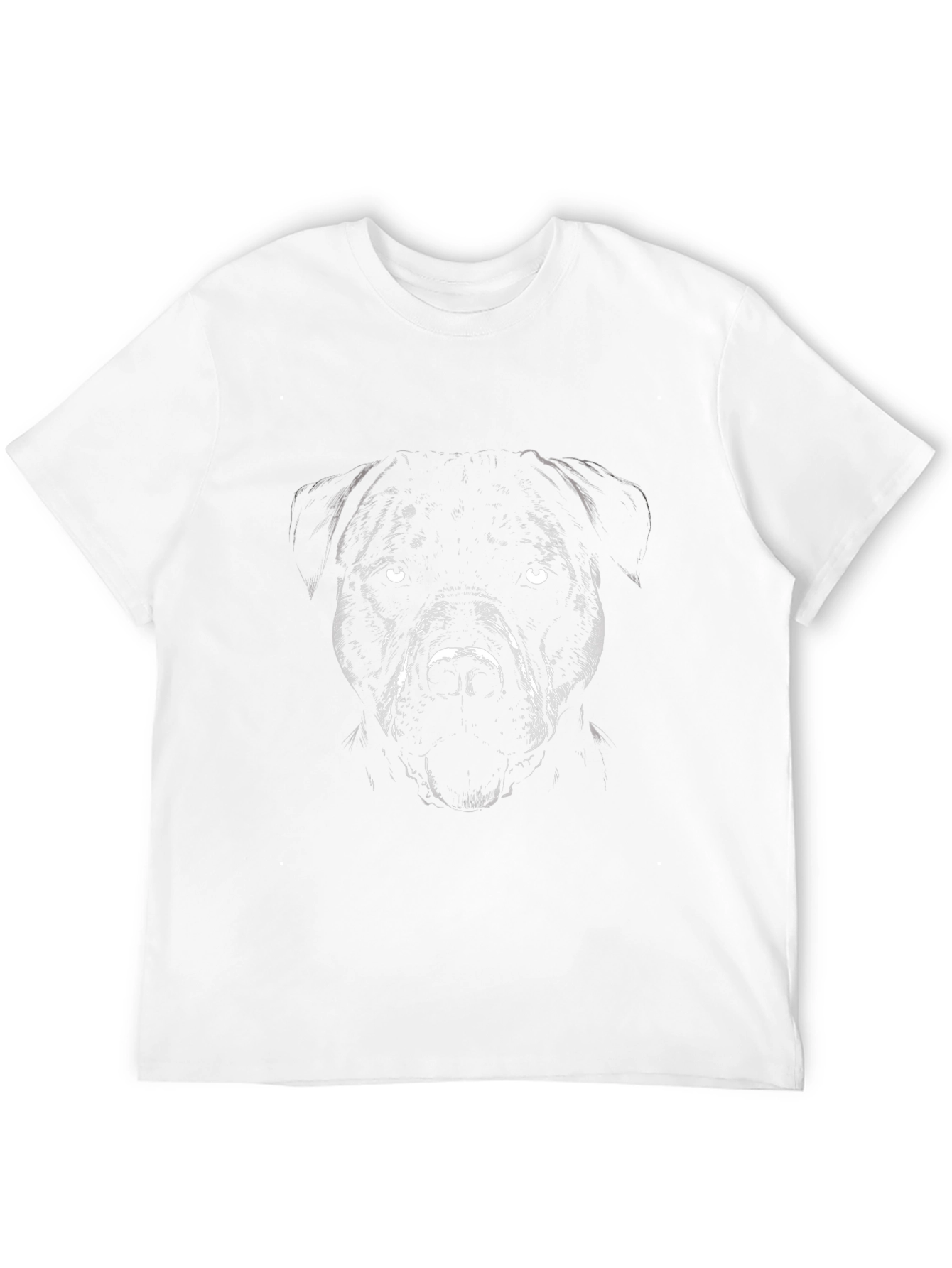 Black Dog Graphic Print Crew Neck T-Shirt view 12
