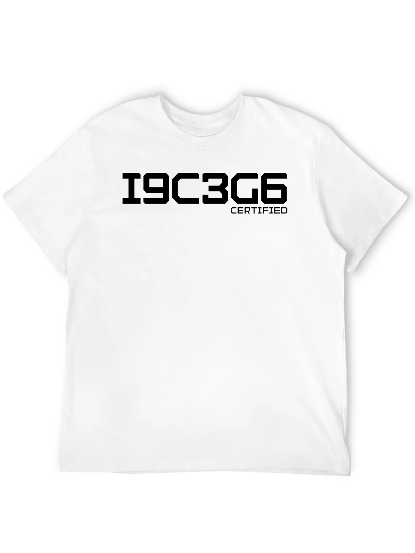 Black I9C3G6 Certified Black T-Shirt view 12