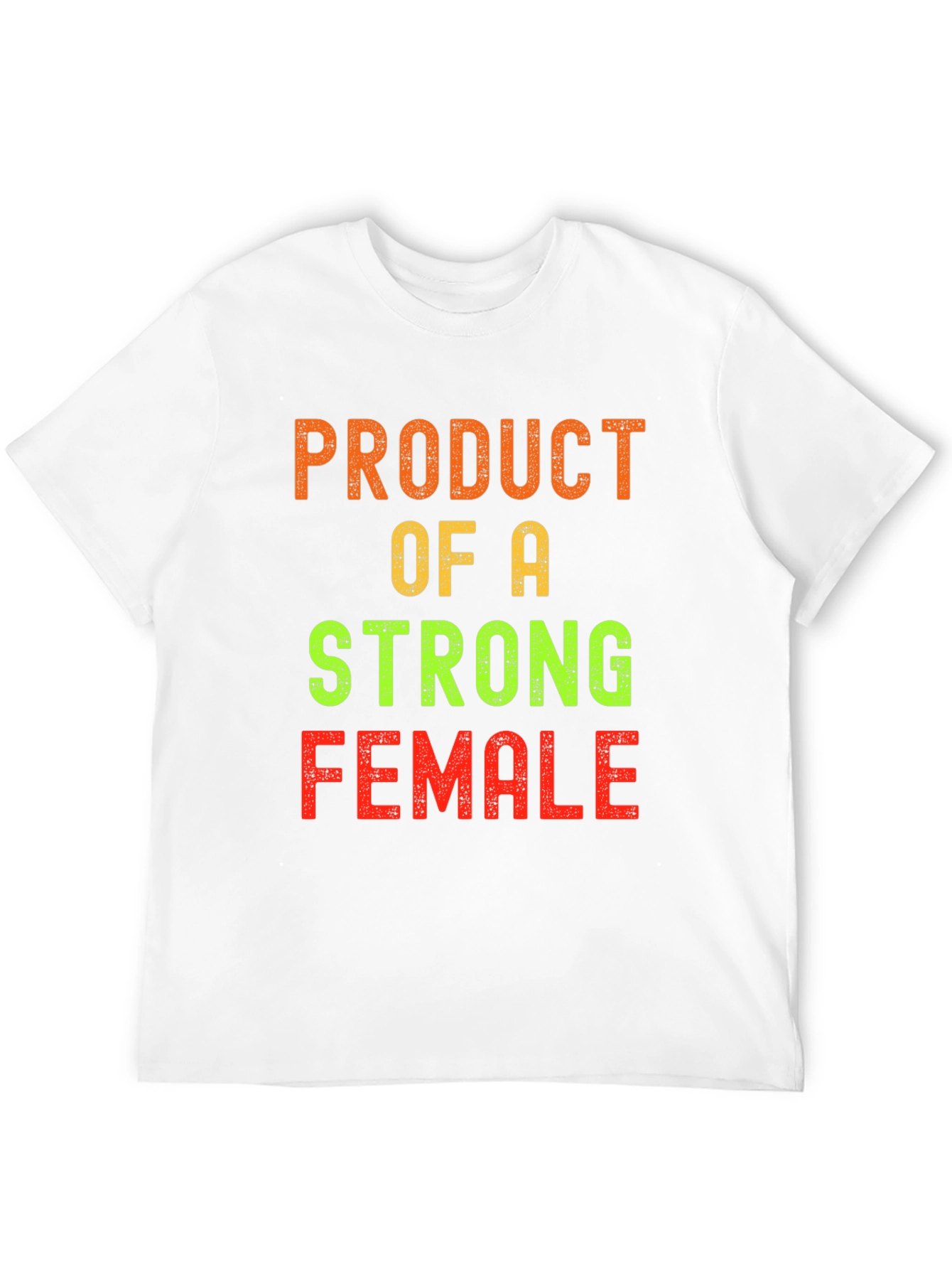 Black Product of a Strong Female Black T-Shirt view 12