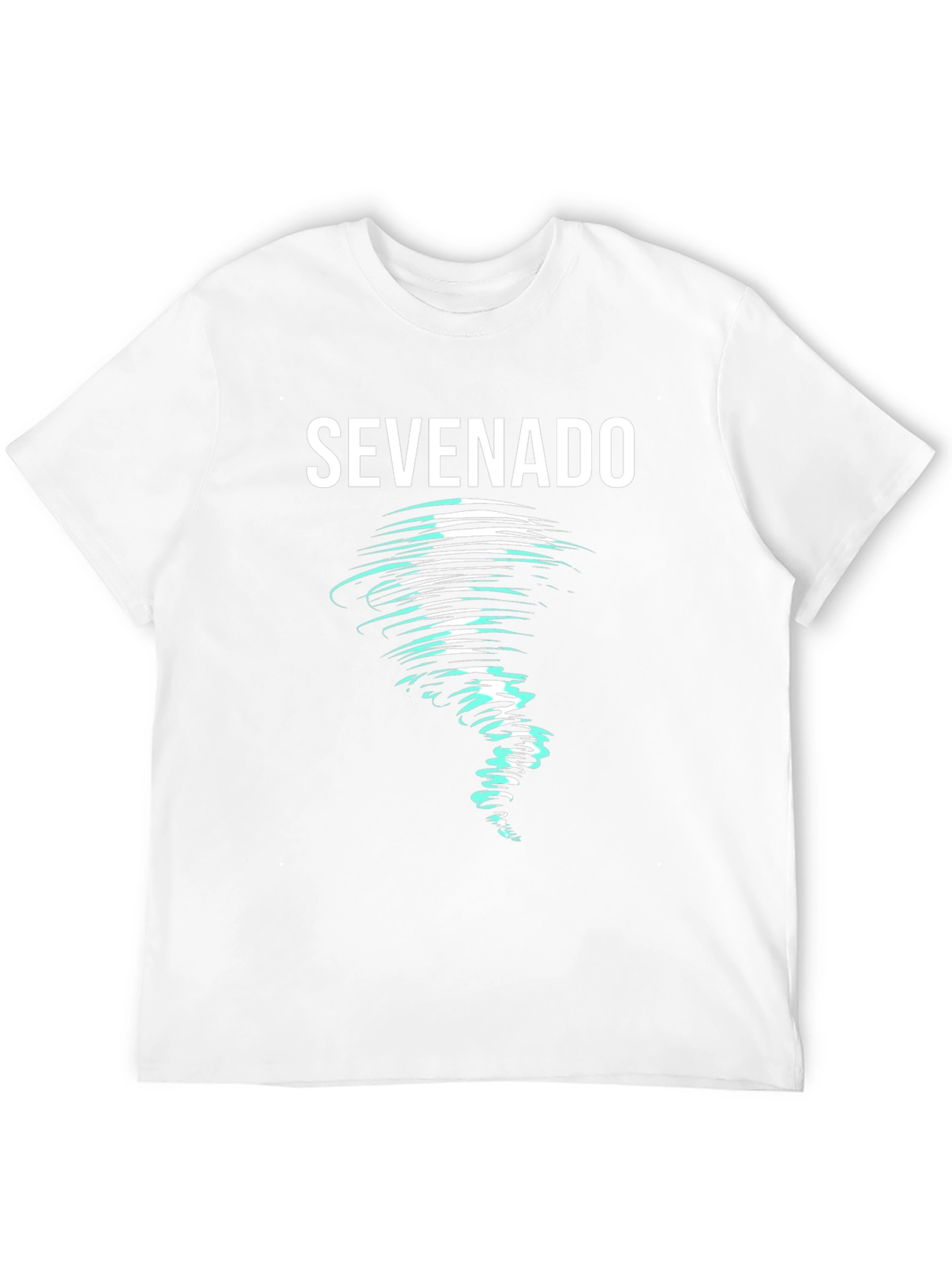 Black Sevenado Tornado Graphic T-Shirt - Unique Design view 12