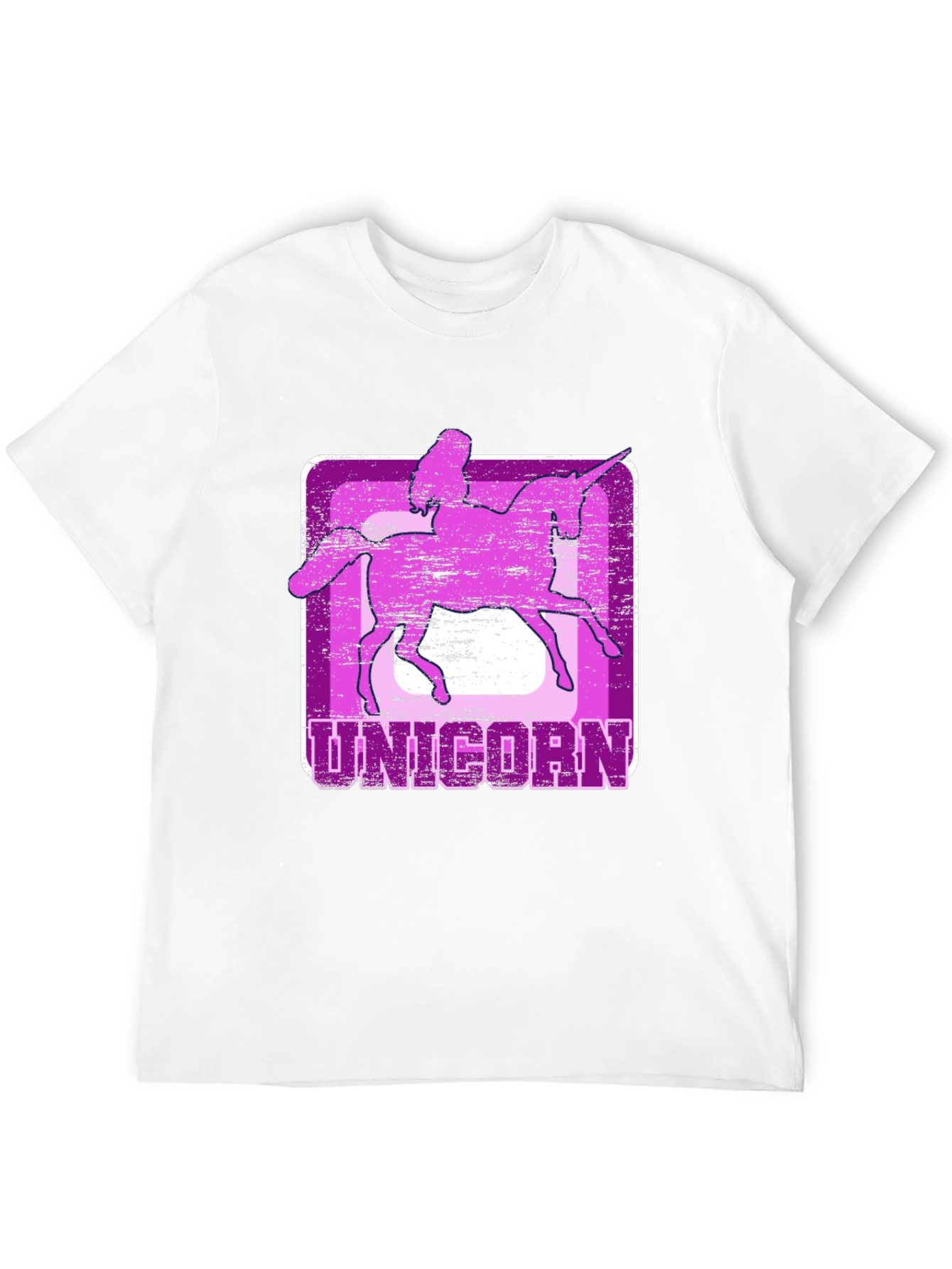Black Unicorn Graphic Tee - Fun, Stylish Men's T-Shirt view 12