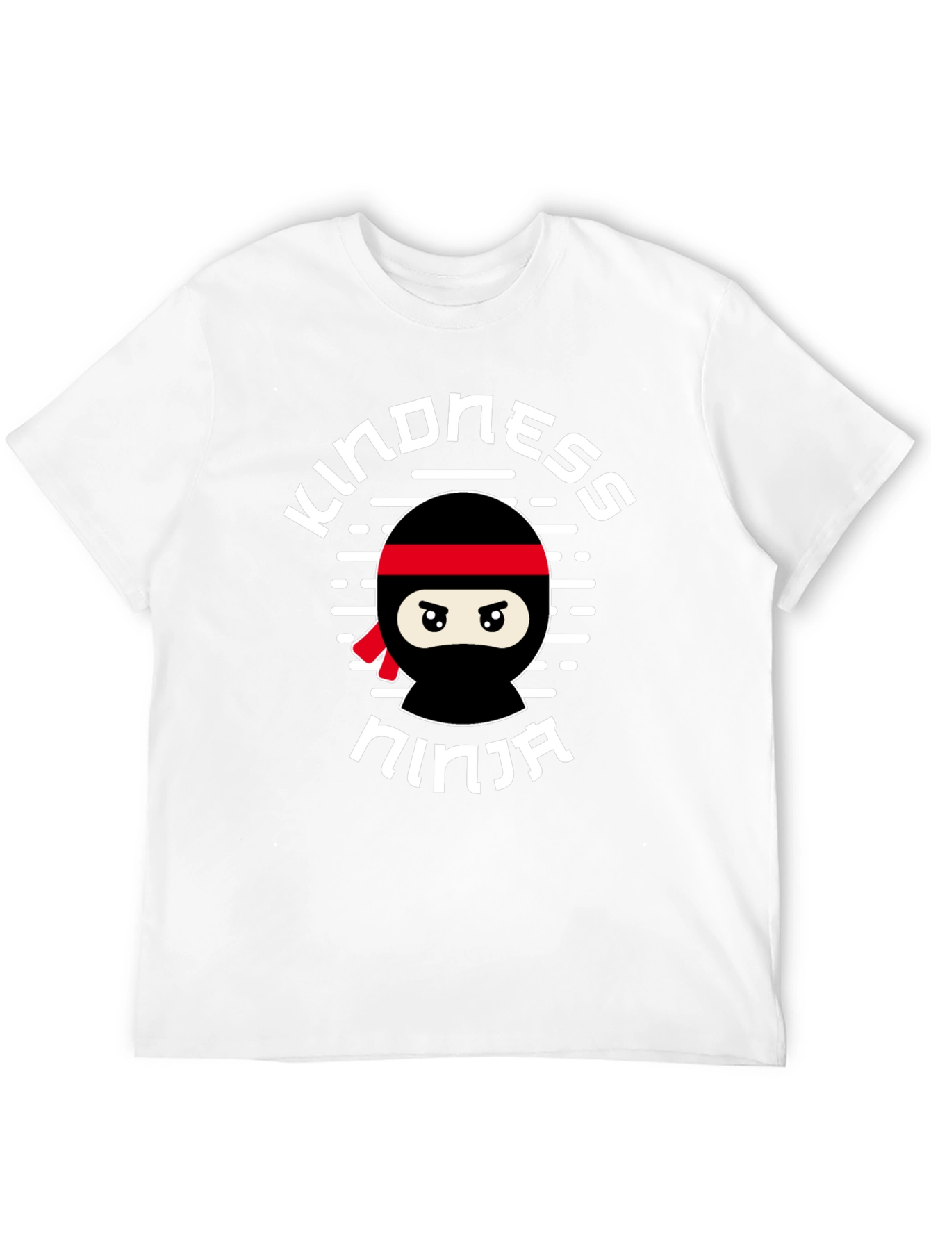 Black Kindness Ninja Graphic Tee - Black view 12