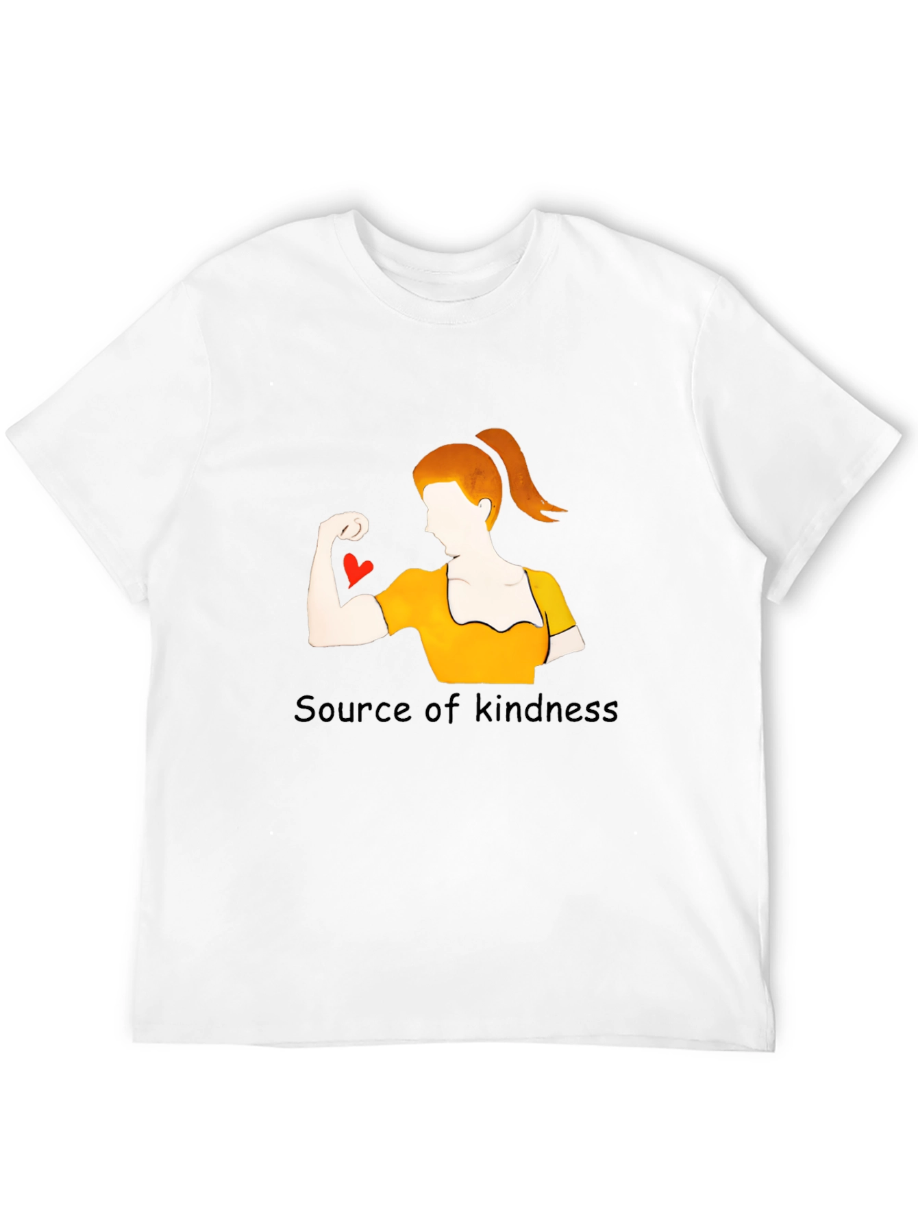 Black Kindness Strength T-Shirt view 12