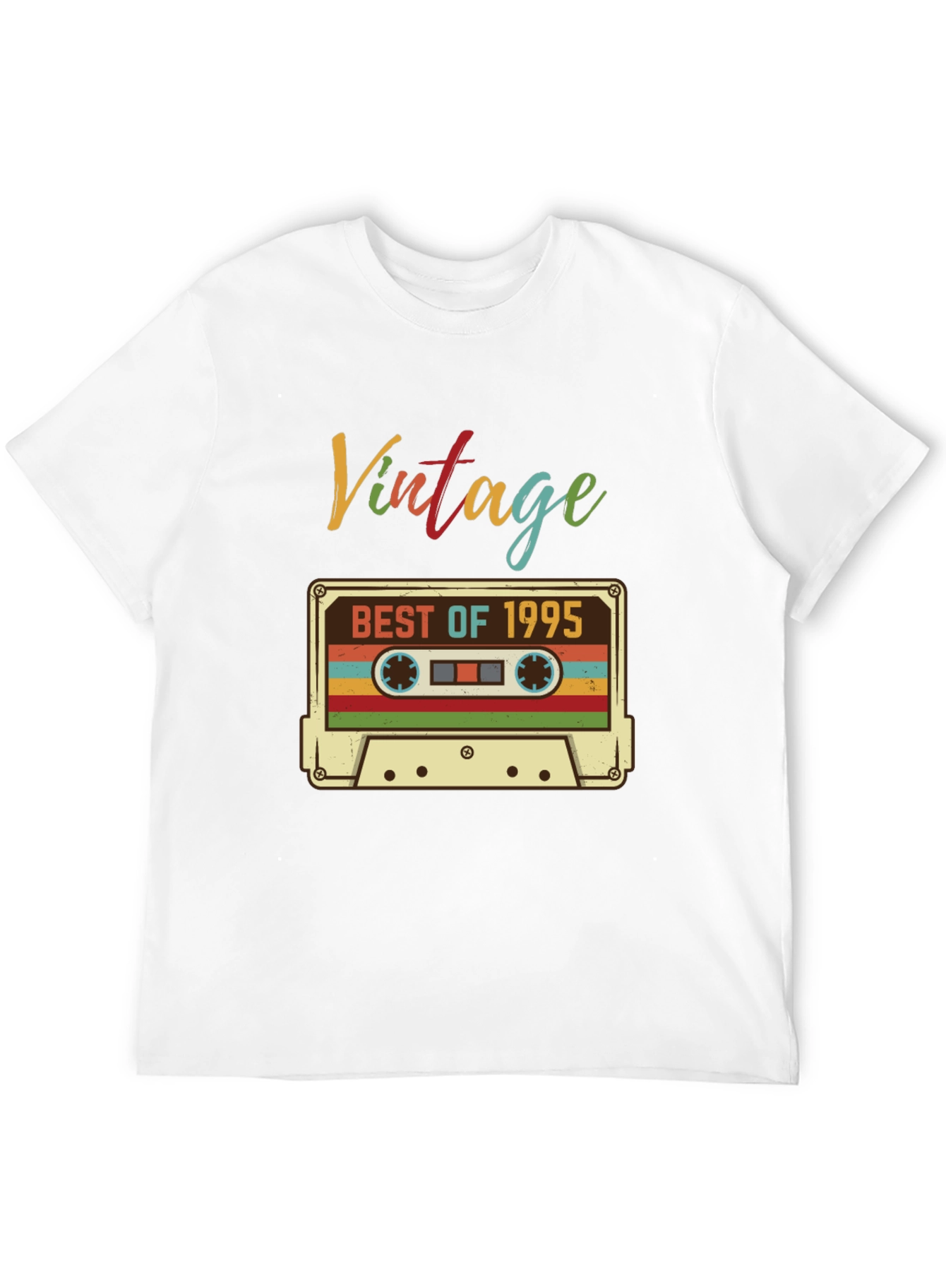 Black Vintage 1995 Cassette T-Shirt view 12