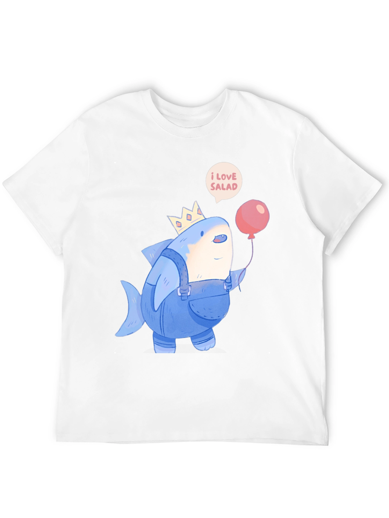 I Love Salad Shark T-Shirt - 12