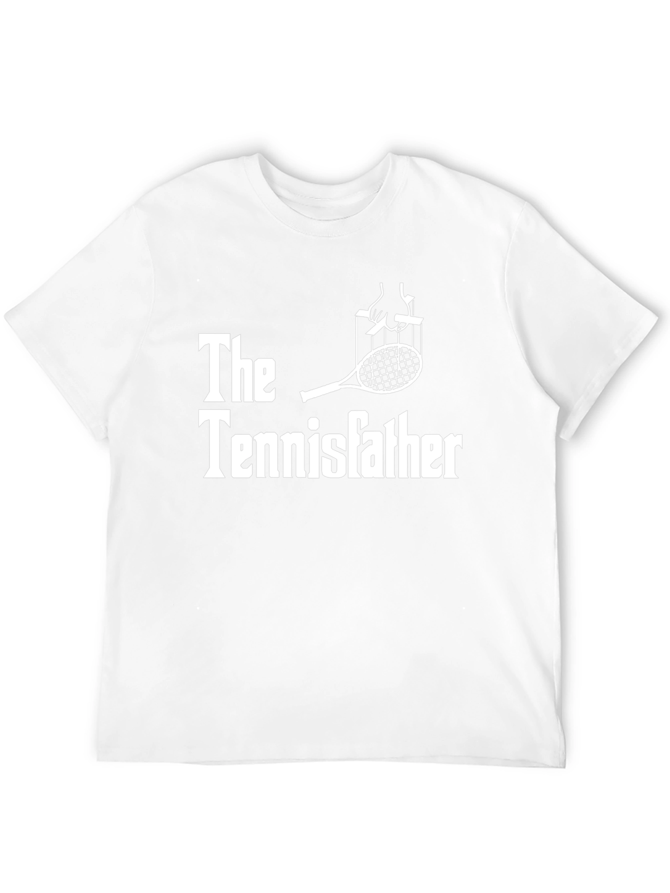 Black The Tennisfather T-Shirt - Funny Tennis Lover Gift view 12