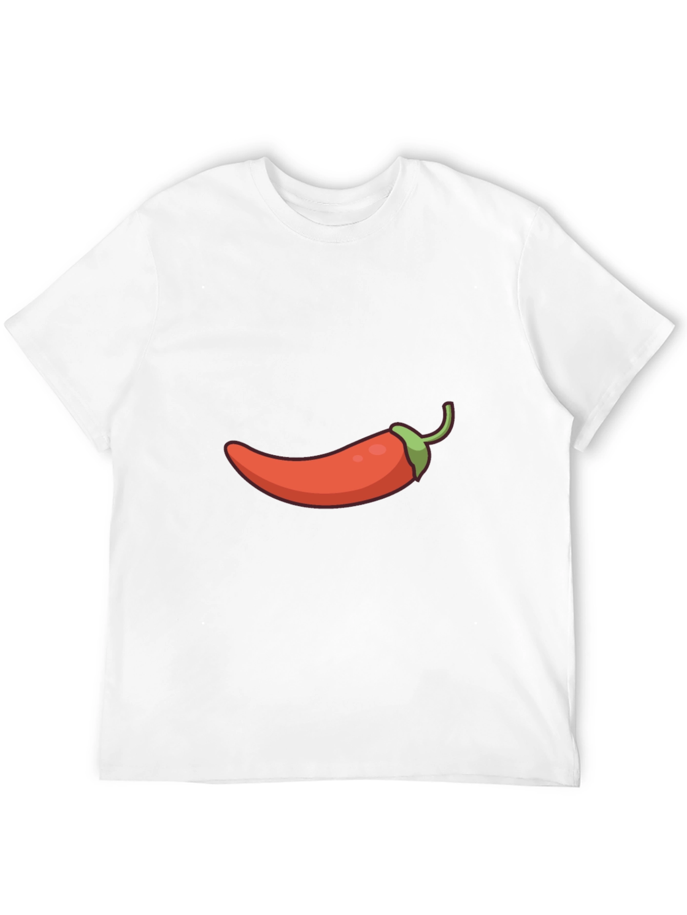Black Chili Pepper Graphic Tee - Spicy Style Statement view 12