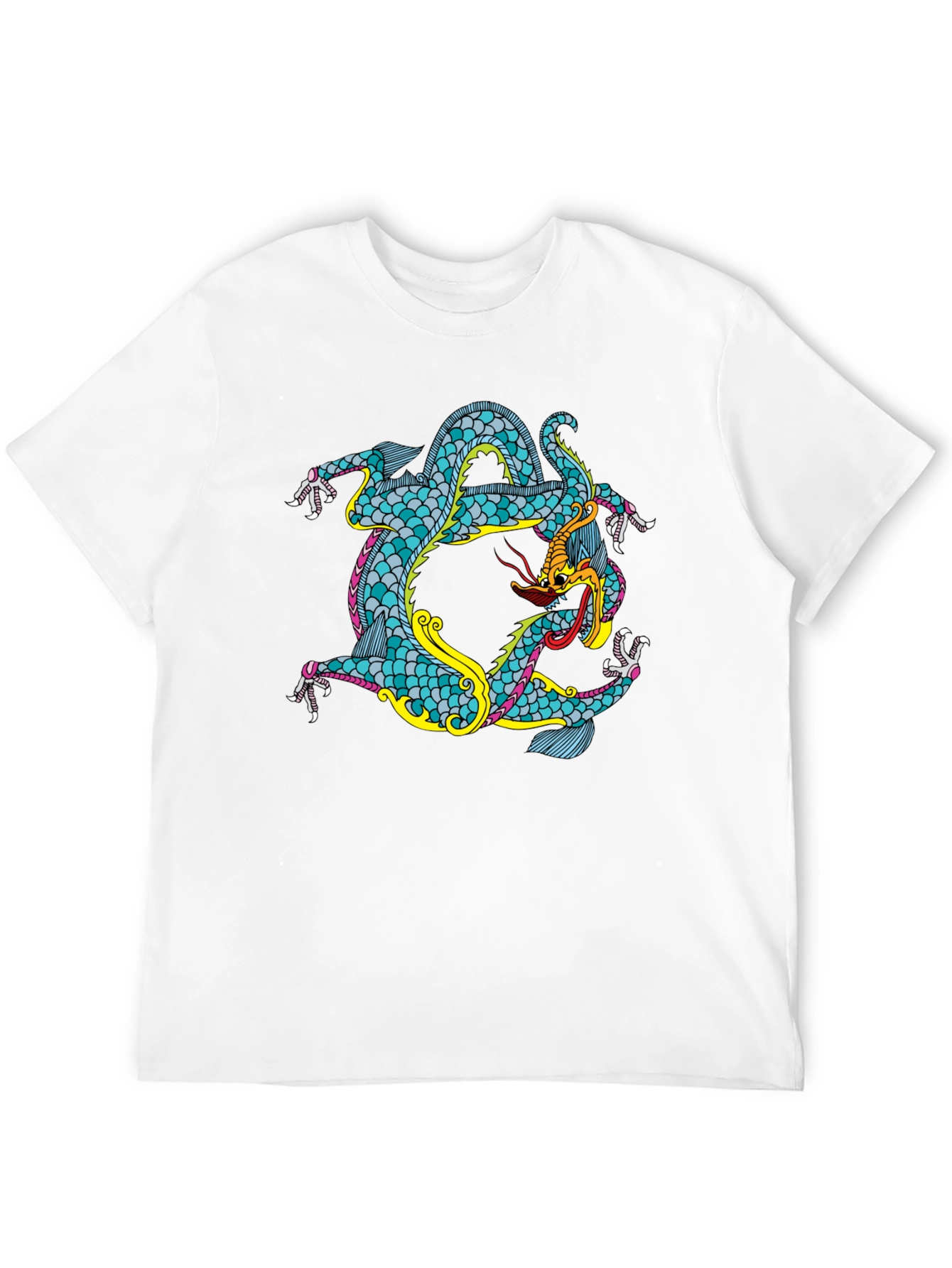 Black Dragon Graphic Black T-Shirt view 12