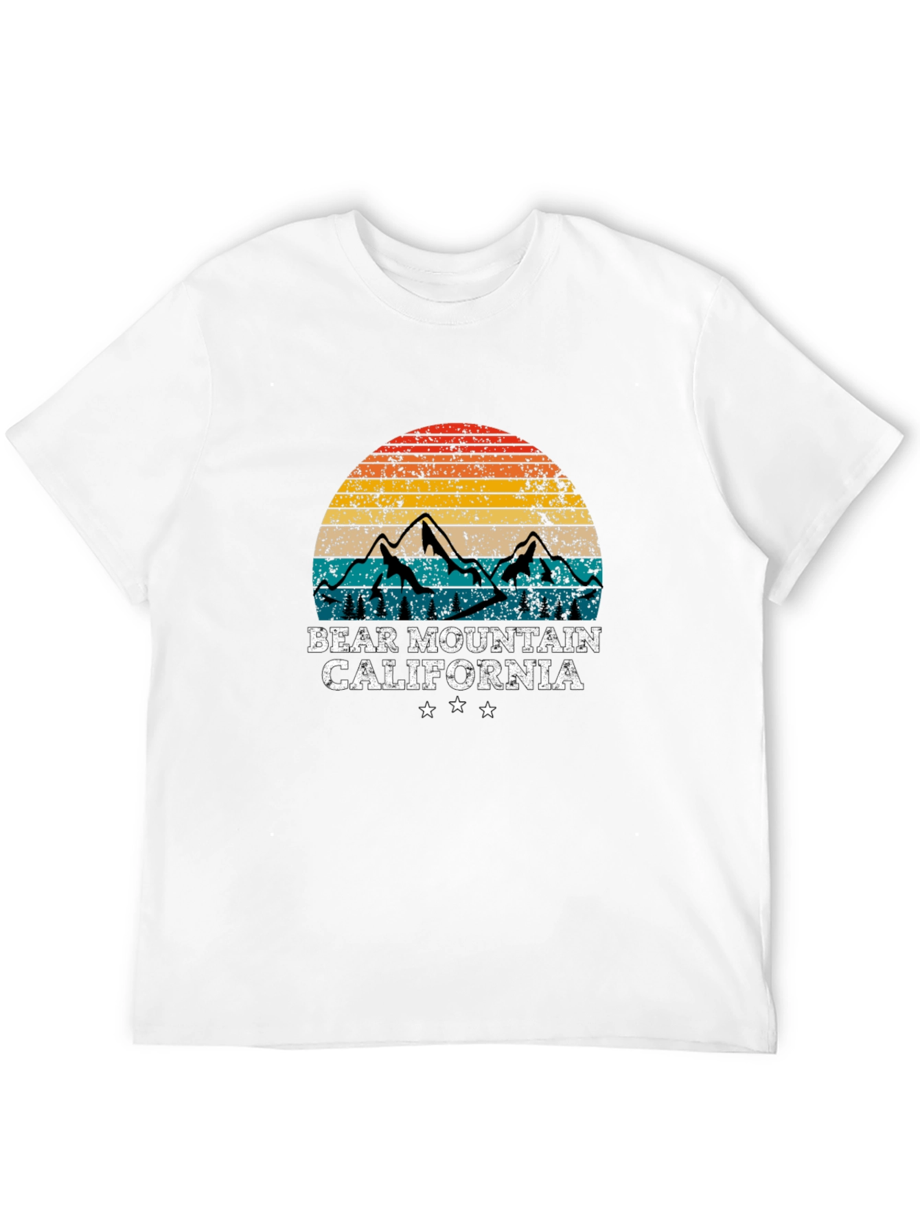Black Bear Mountain California T-Shirt, Graphic Tee view 12
