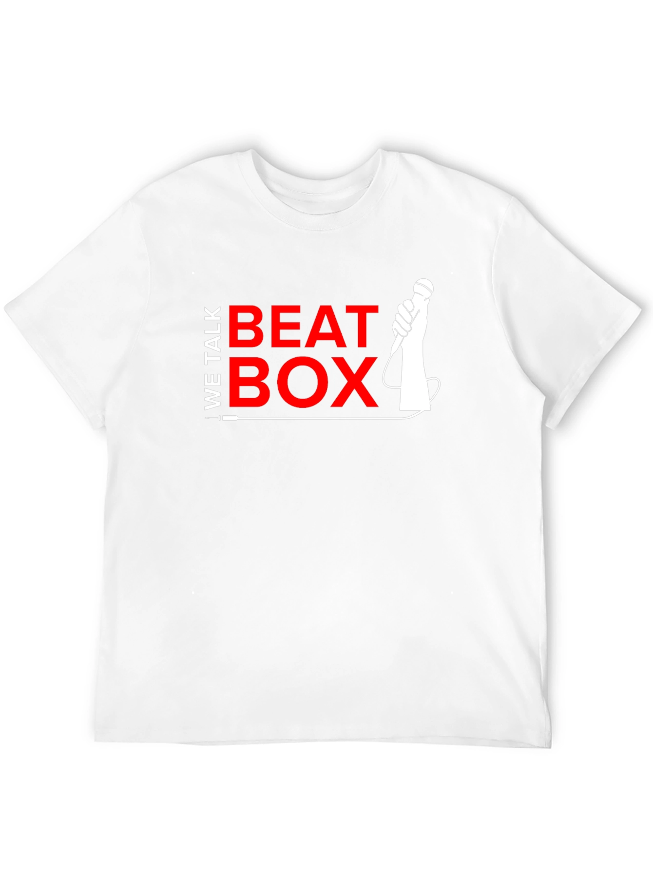 Black We Talk Beat Box Graphic T-Shirt view 12