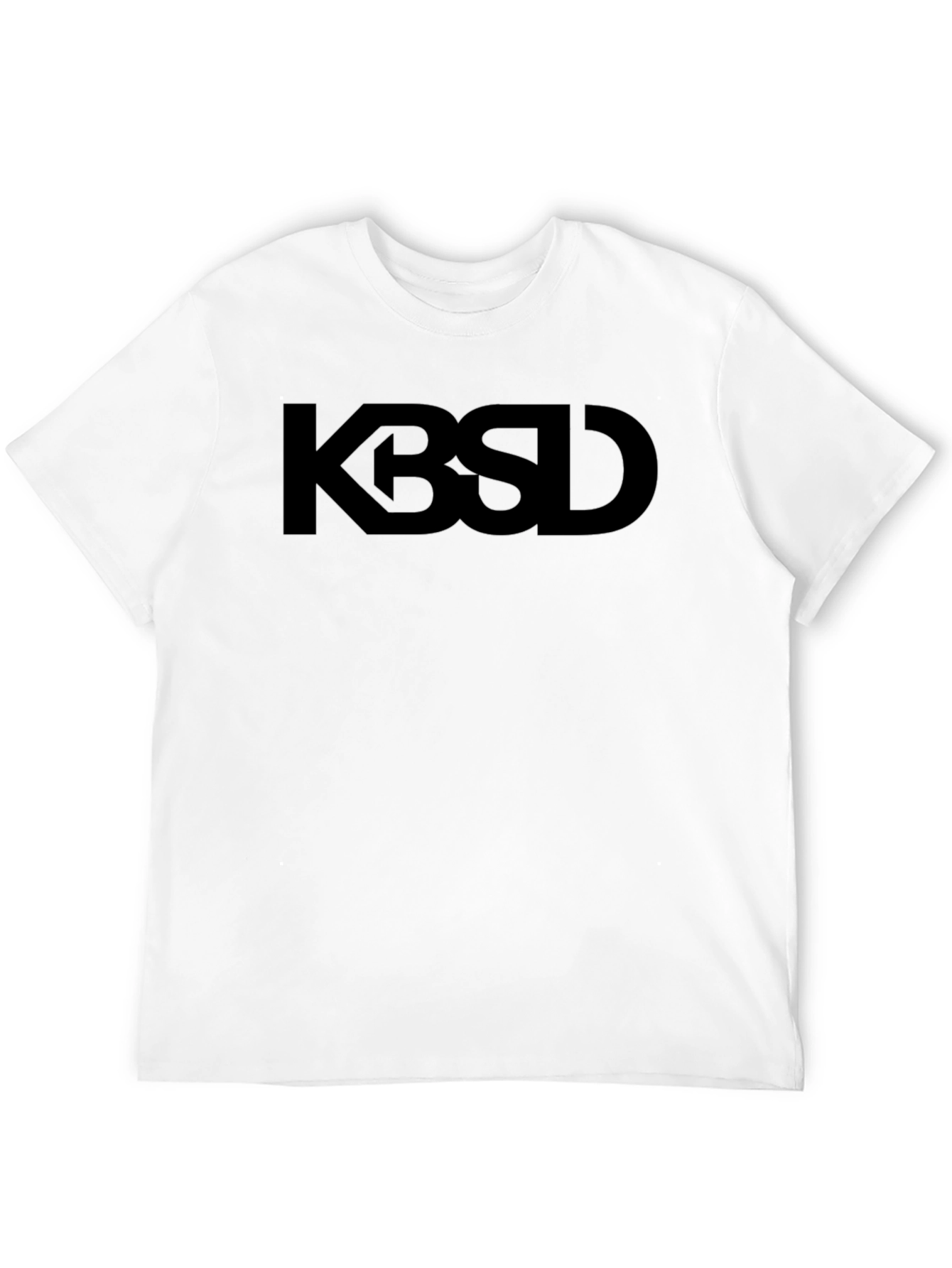 Black KBSD Black Graphic Tee - Men's Casual T-Shirt view 12