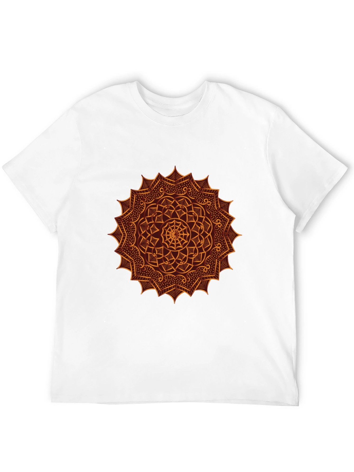 Black Mandala Graphic Tee - Black view 12