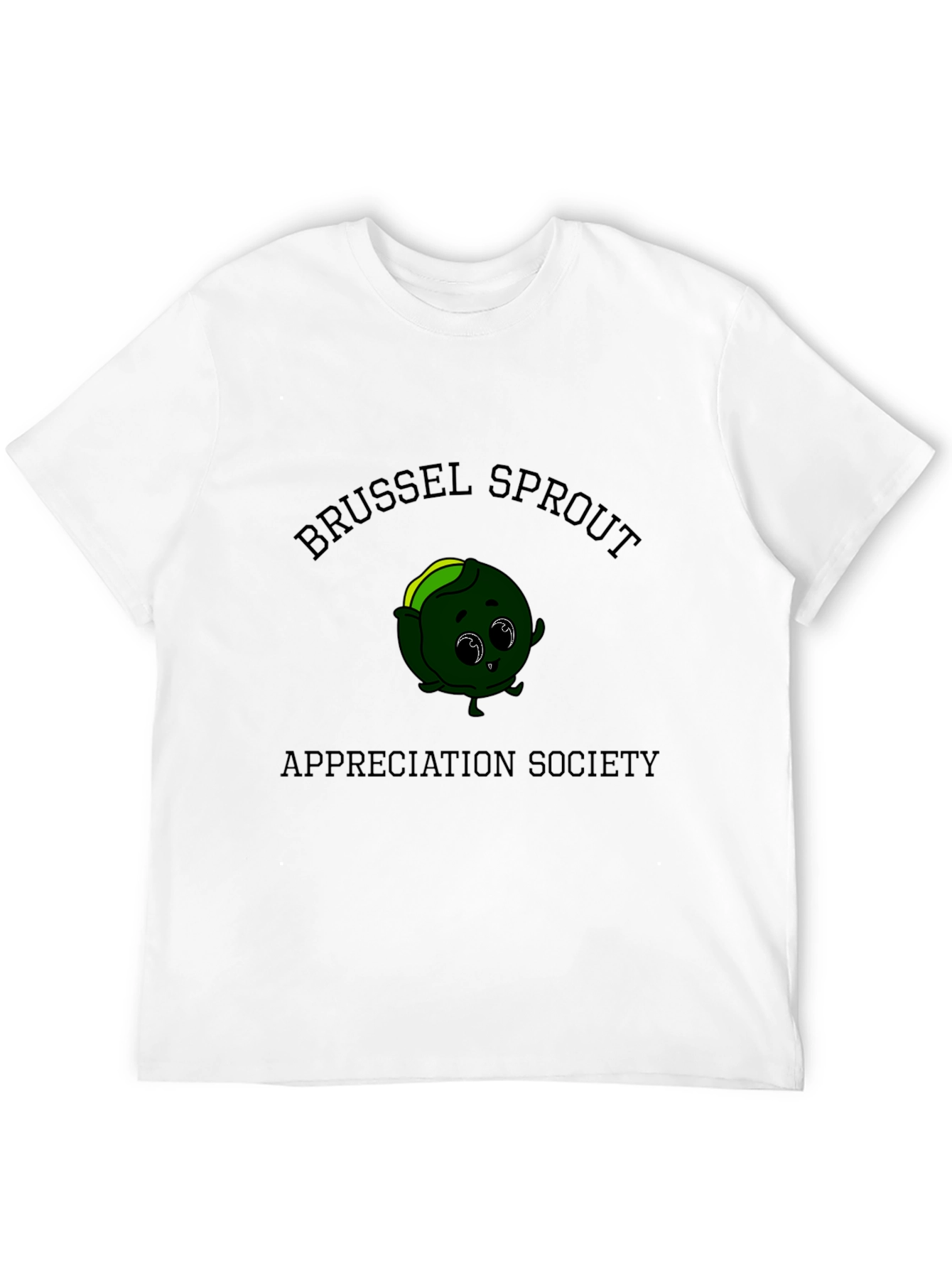 Black Brussels Sprout Appreciation Society Graphic Tee view 12