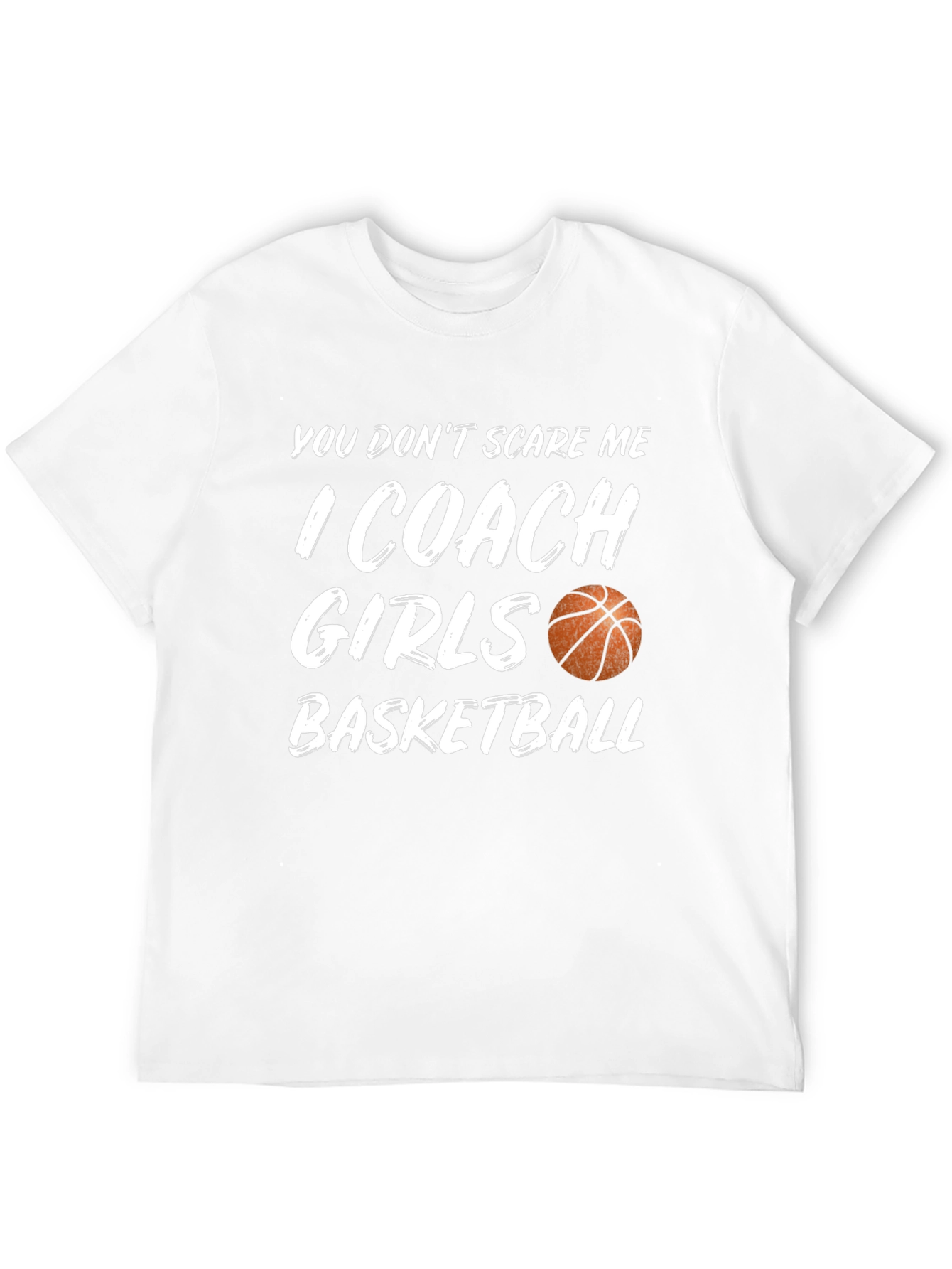 Black Basketball Coach Girls T-Shirt view 12