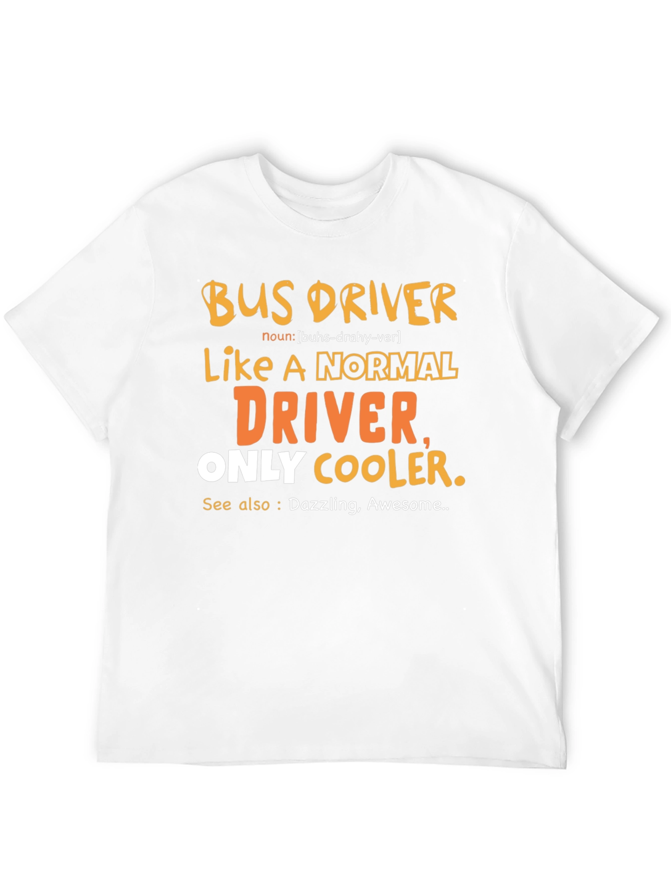 Black Bus Driver Graphic Tee - Cool & Awesome view 12