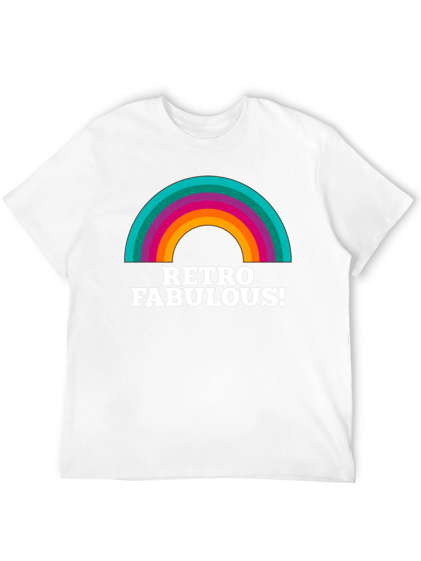 Black Retro Fabulous Graphic Tee view 12