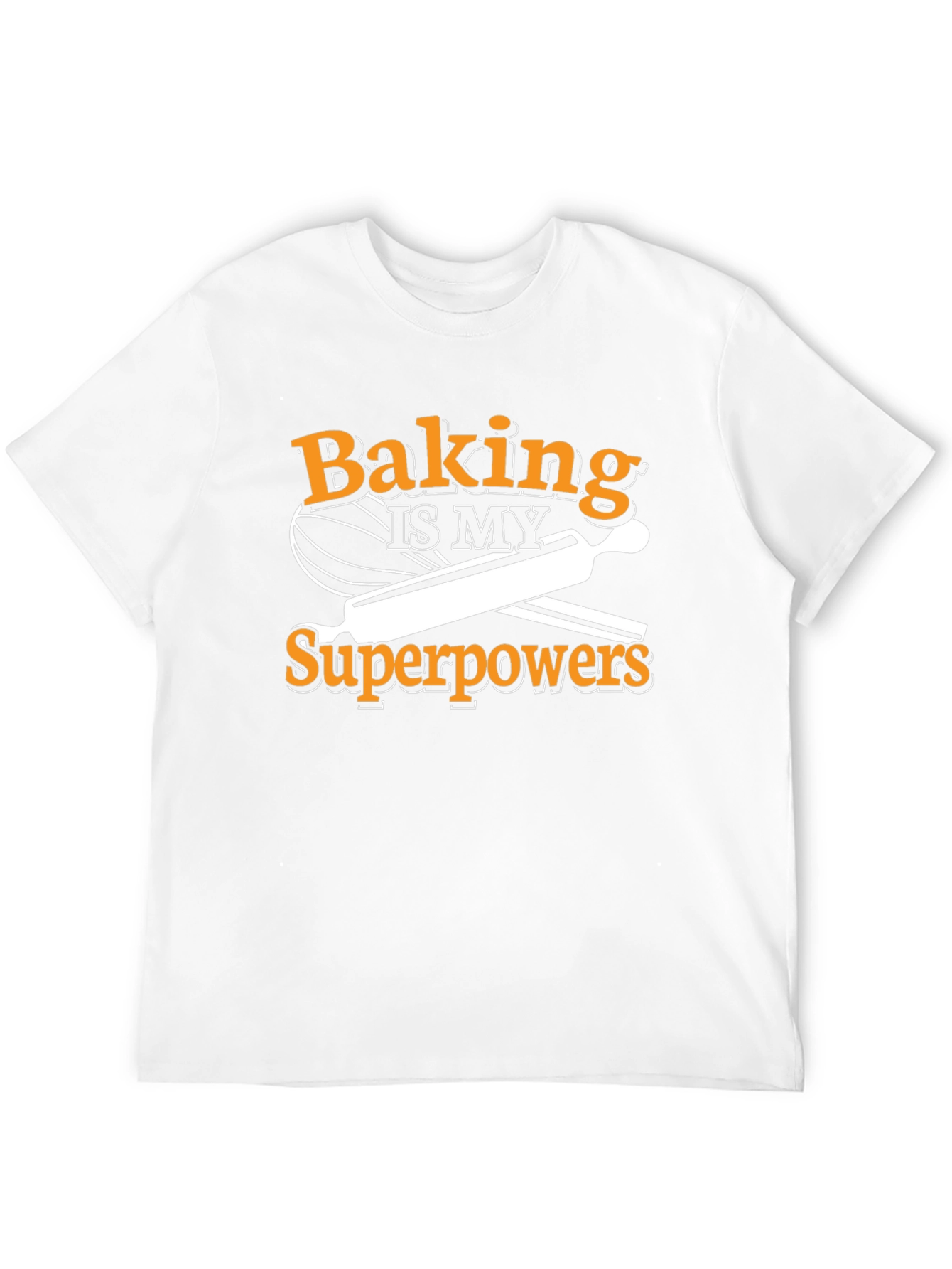 Black Baking Superpower T-Shirt - Black Cotton view 12